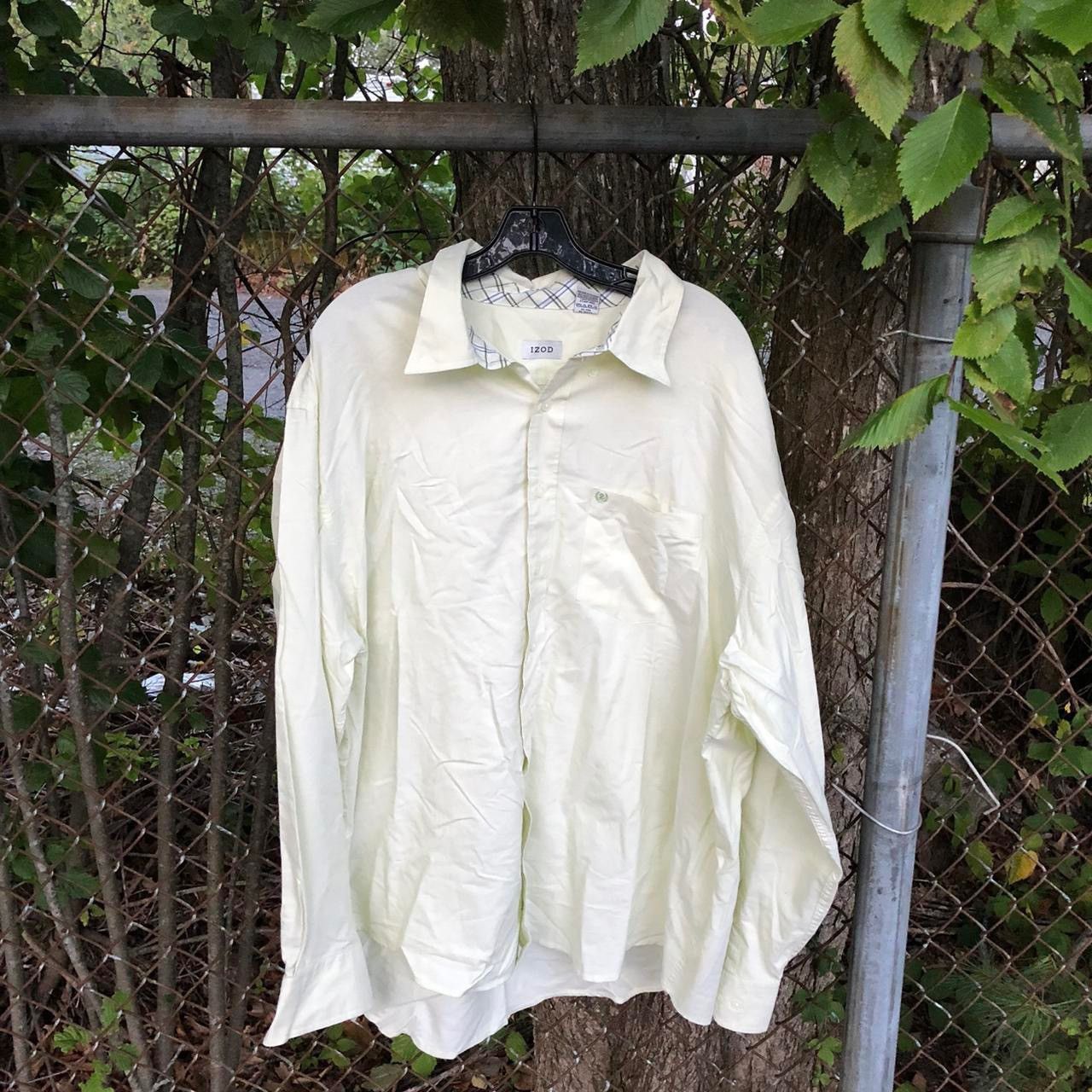 Izod Izod Button Up shirt pocket shirt dress shirt business Shirt Size US XXL / EU 58 / 5 - 3 Thumbnail