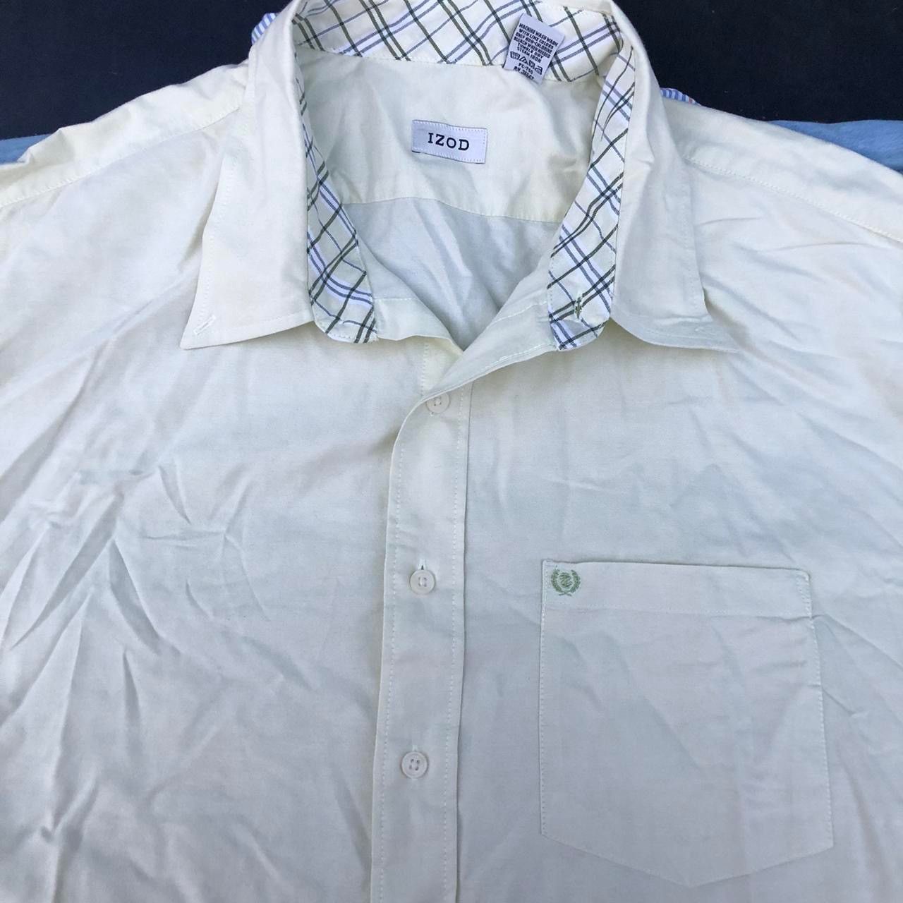 Izod Izod Button Up shirt pocket shirt dress shirt business Shirt Size US XXL / EU 58 / 5 - 1 Thumbnail
