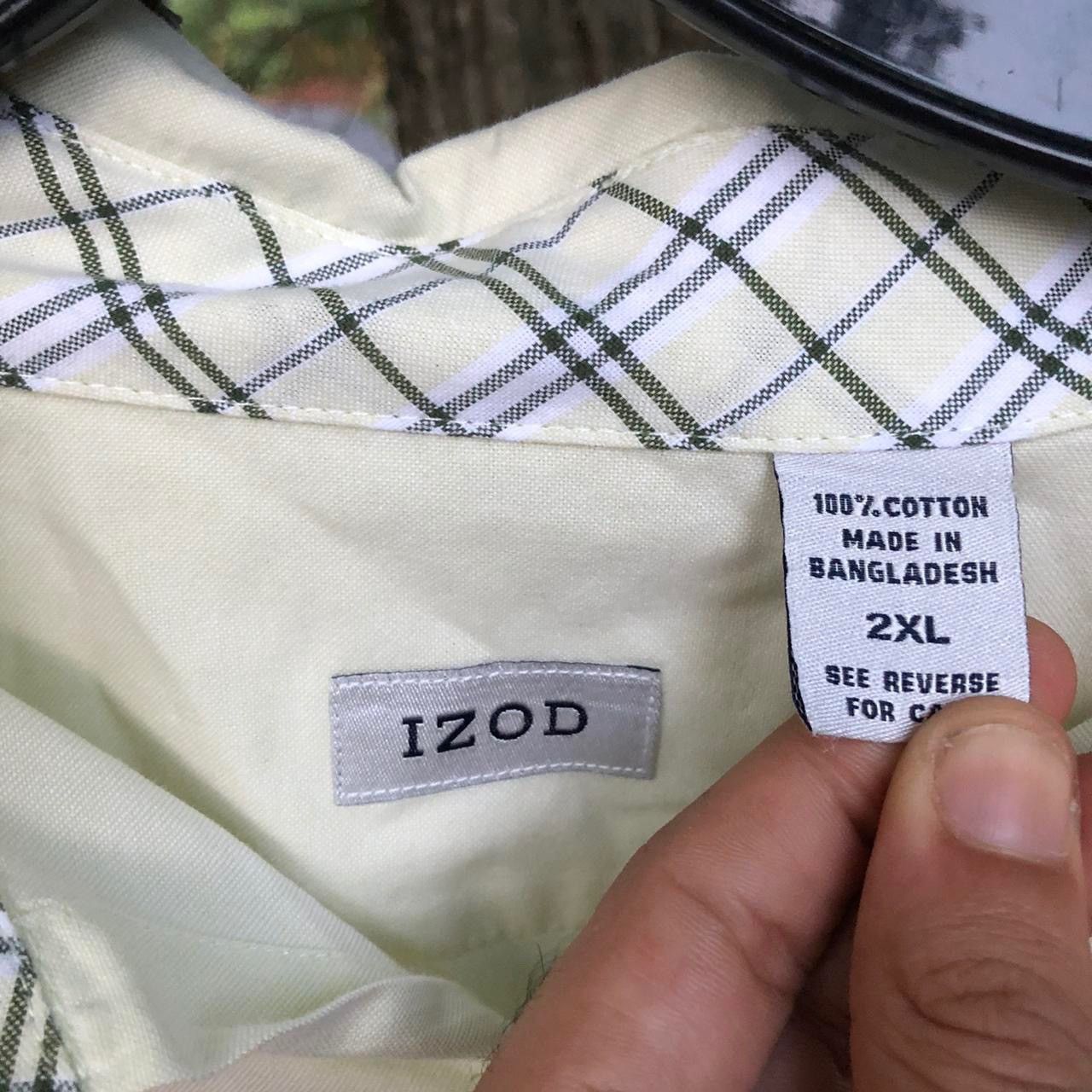 Izod Izod Button Up shirt pocket shirt dress shirt business Shirt Size US XXL / EU 58 / 5 - 2 Thumbnail