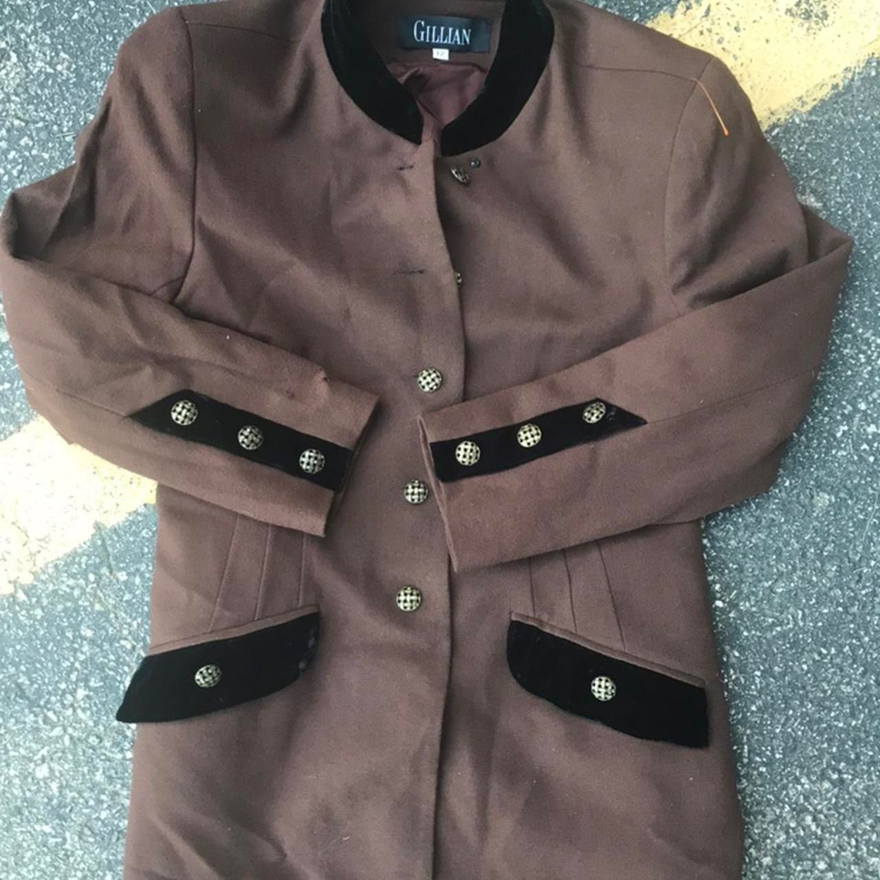 Vintage 70s Vintage Jacket Business Casual formal regal retro Size L / US 10 / IT 46 - 2 Thumbnail