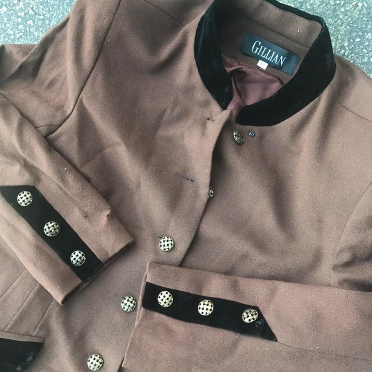 Vintage 70s Vintage Jacket Business Casual formal regal retro Size L / US 10 / IT 46 - 1 Thumbnail