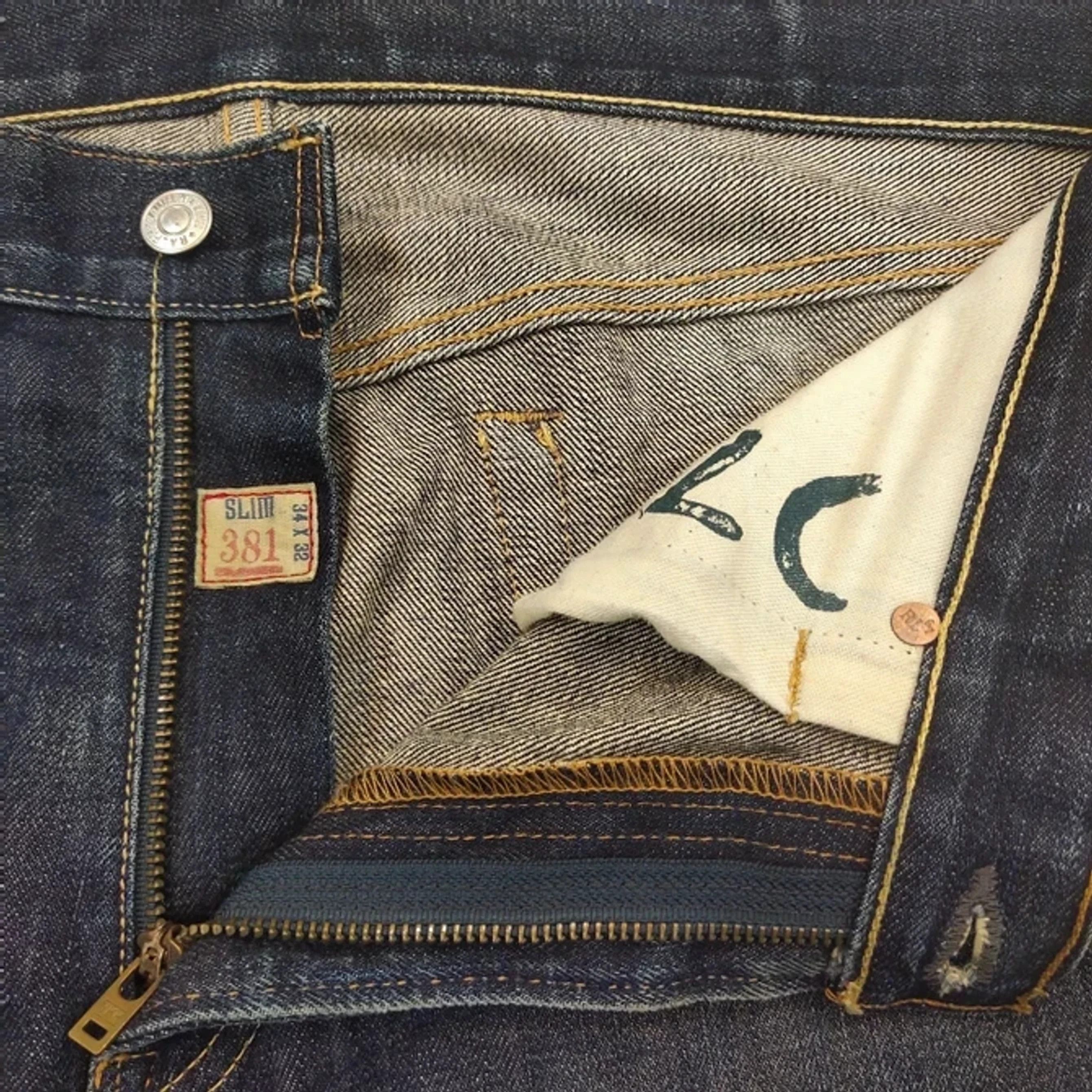 Polo Ralph Lauren × Ralph Lauren × Vintage Vintage Polo Ralph Lauren Non Selvedge Distressed Jeans Size US 34 / EU 50 - 6 Thumbnail