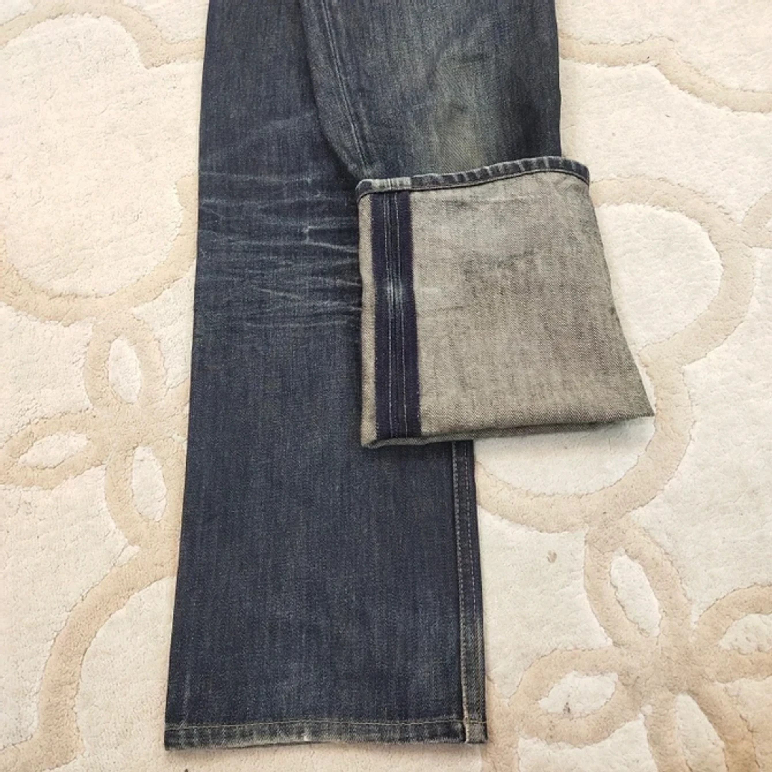 Polo Ralph Lauren × Ralph Lauren × Vintage Vintage Polo Ralph Lauren Non Selvedge Distressed Jeans Size US 34 / EU 50 - 14 Thumbnail