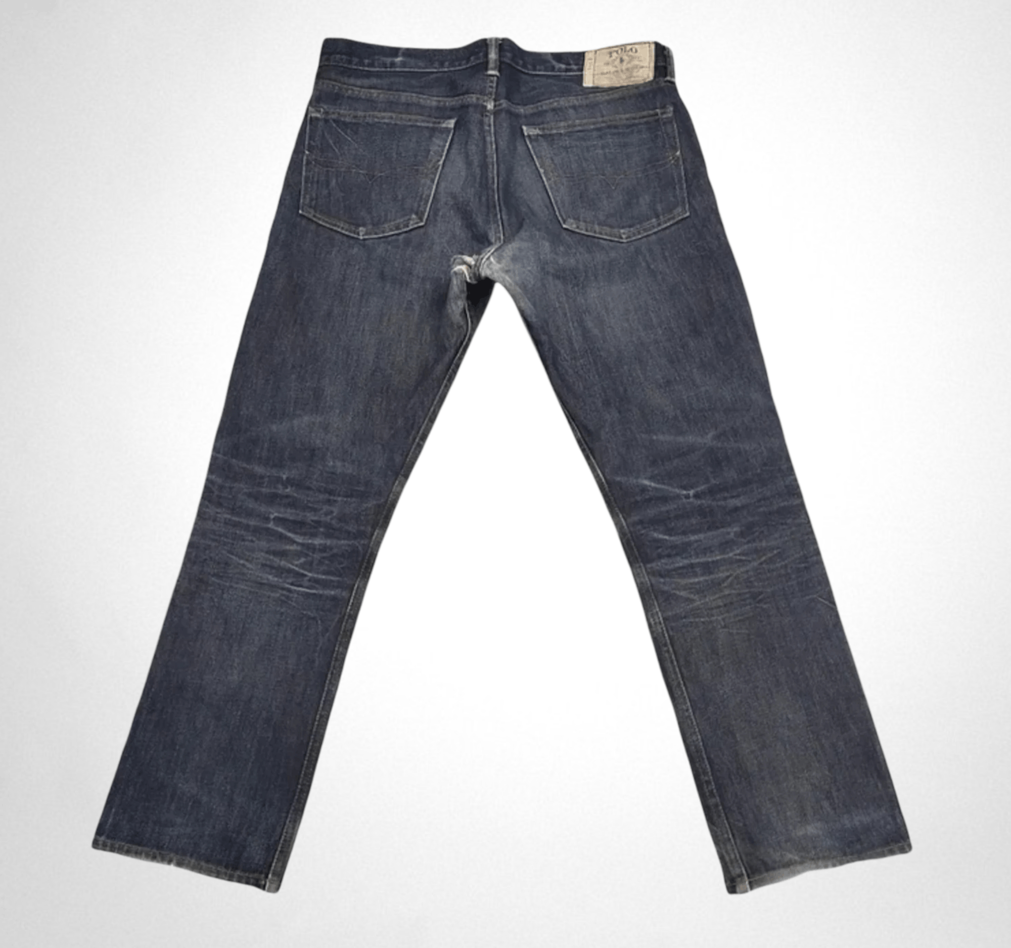 Polo Ralph Lauren × Ralph Lauren × Vintage Vintage Polo Ralph Lauren Non Selvedge Distressed Jeans Size US 34 / EU 50 - 2 Thumbnail