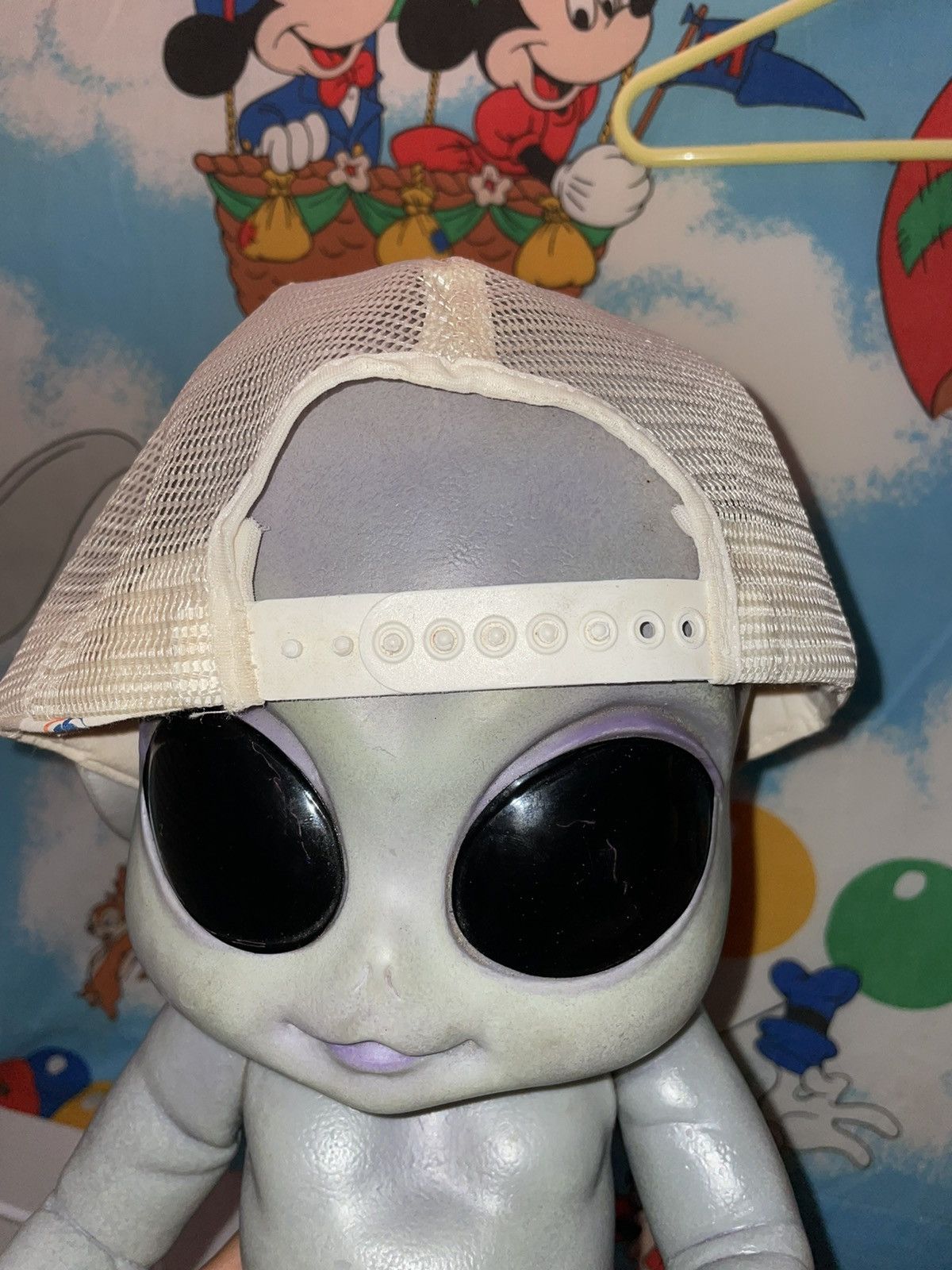 Disney 80s EPCOT CENTER Disney World Trucker Hat kidcore snapback Size ONE SIZE - 6 Thumbnail