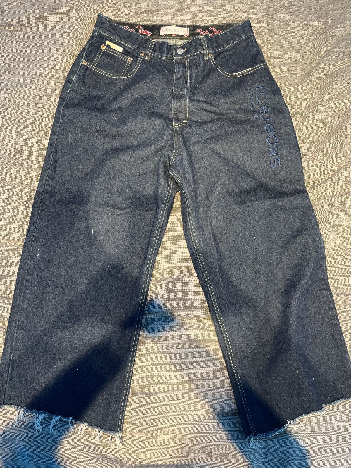 Vintage Baggy ice jeans | Grailed