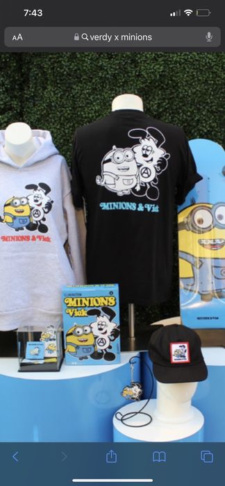 Vintage MINIONS VICK @verdy wasted youth | Grailed