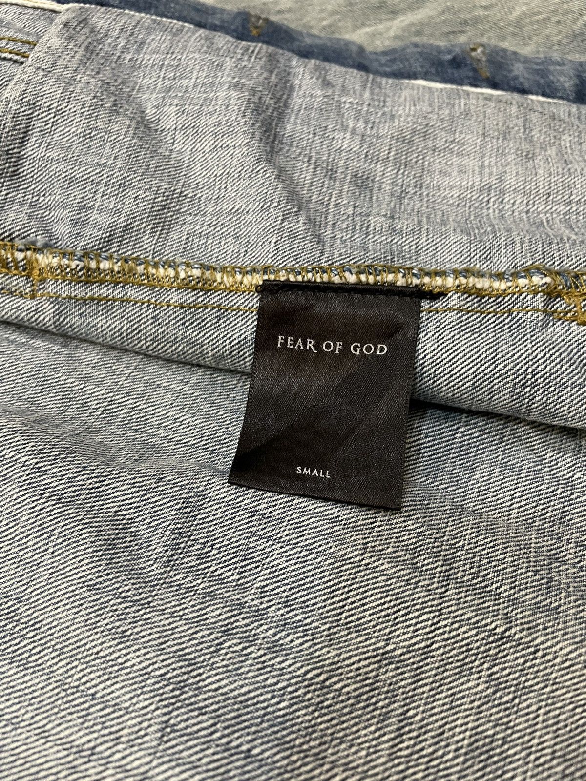 Fear of God Fear Of God Fourth Collection Denim Trucker Jacket Size US S / EU 44-46 / 1 - 9 Thumbnail