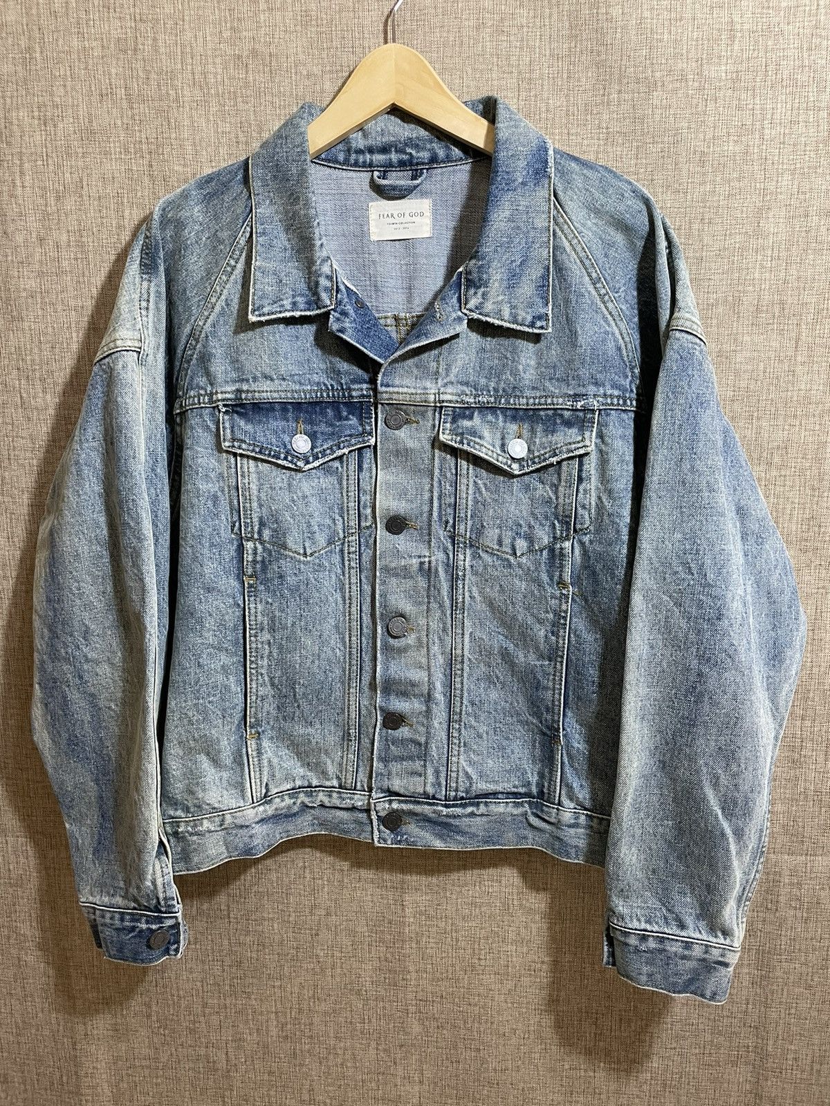 Fear of God Fear Of God Fourth Collection Denim Trucker Jacket