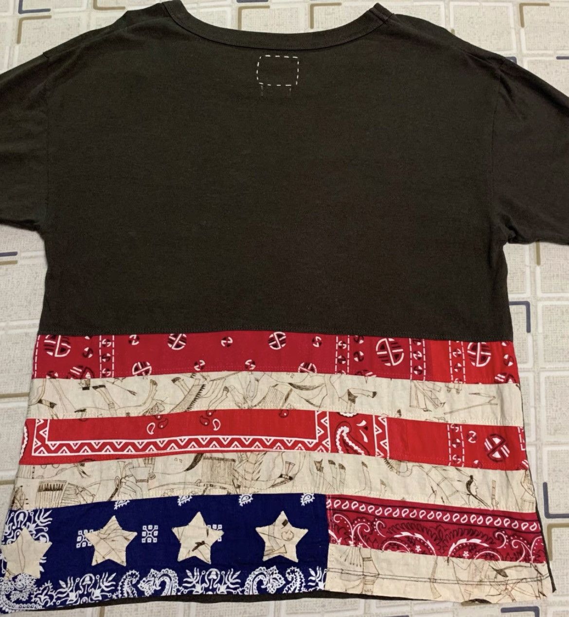 Visvim visvim jumbo tee stars | Grailed