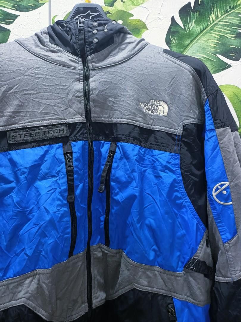 The North Face The North Face Steep Tech Techwear Jacket XL Blue/Gray Size US XL / EU 56 / 4 - 2 Thumbnail