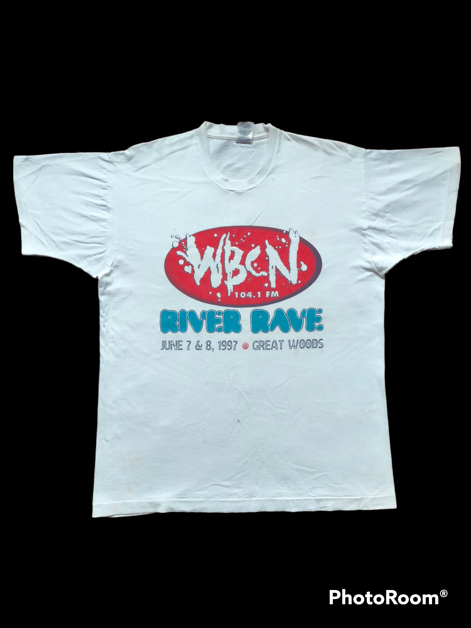 Band Tees Vintage 90s WBCN RIVER RAVE Band Tee Size US XL / EU 56 / 4 - 3 Thumbnail