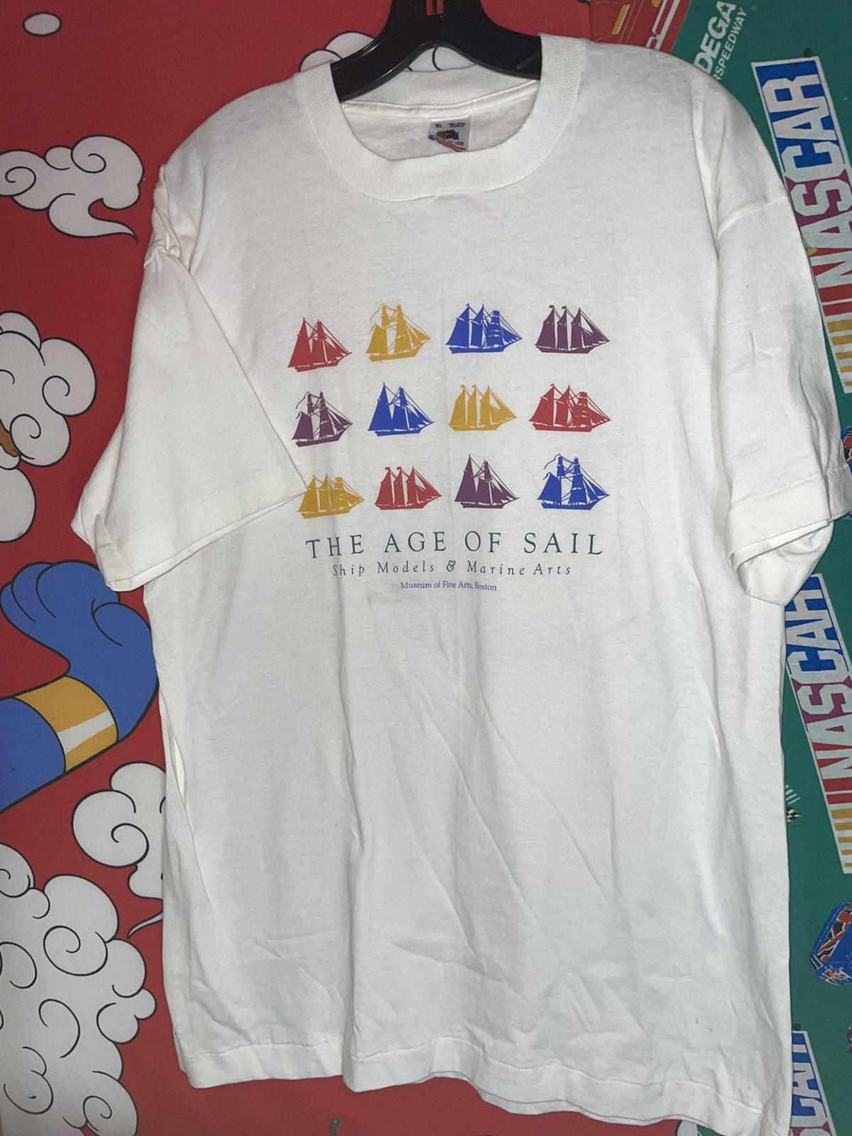 Arts & Science × Vintage 90s Vintage Museum Fine Arts Boston T-Shirt Tourist Art Size US XL / EU 56 / 4 - 2 Thumbnail