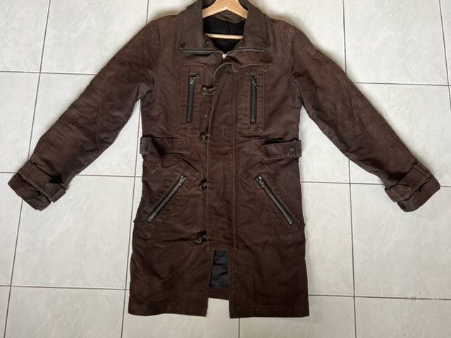 Shellac Shellac RiRi Zipper Four Pocket Coat | Grailed