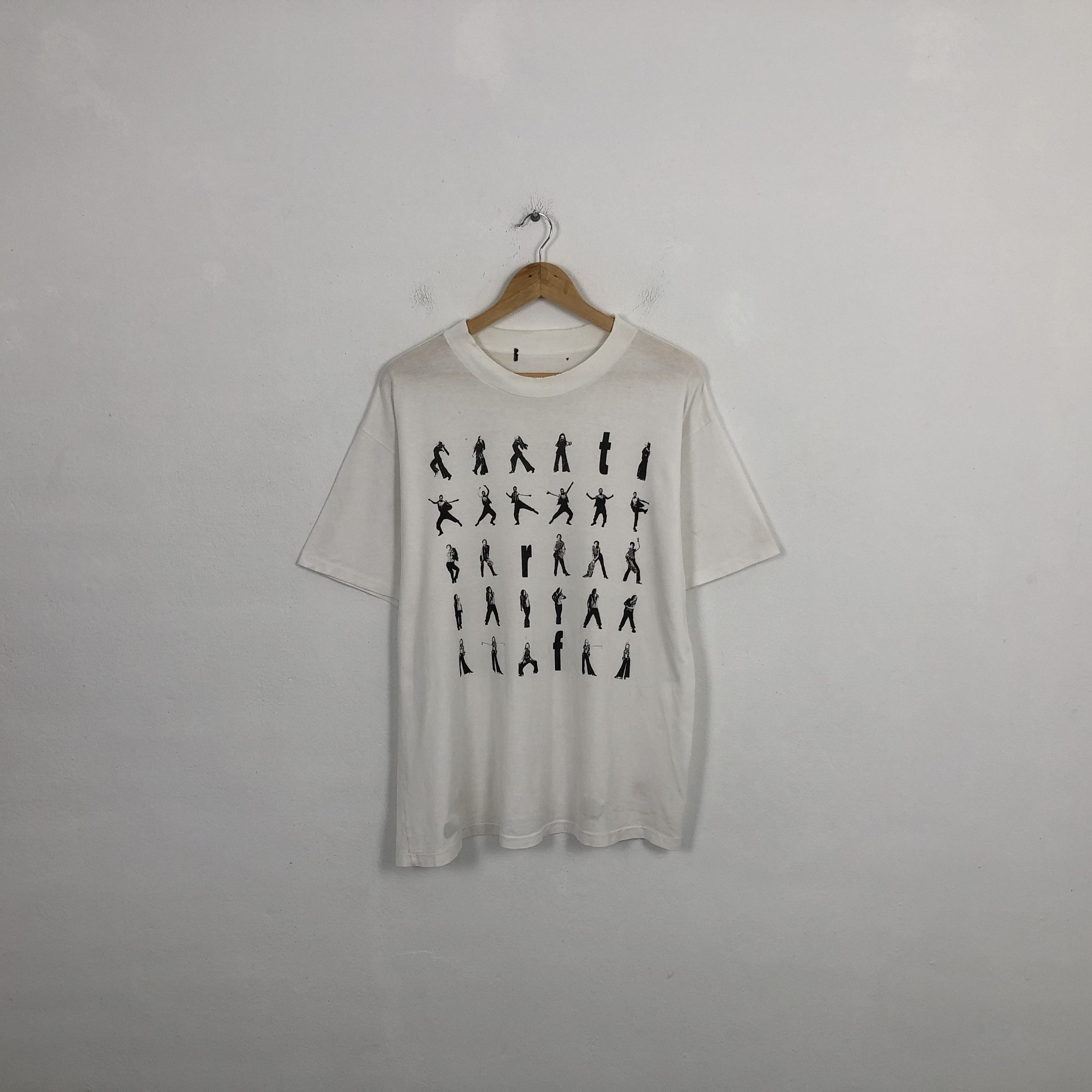 Band Tees × Designer × Vintage Vintage TRF Rock Band Music Design Tshirt Size US L / EU 52-54 / 3 - 1 Thumbnail