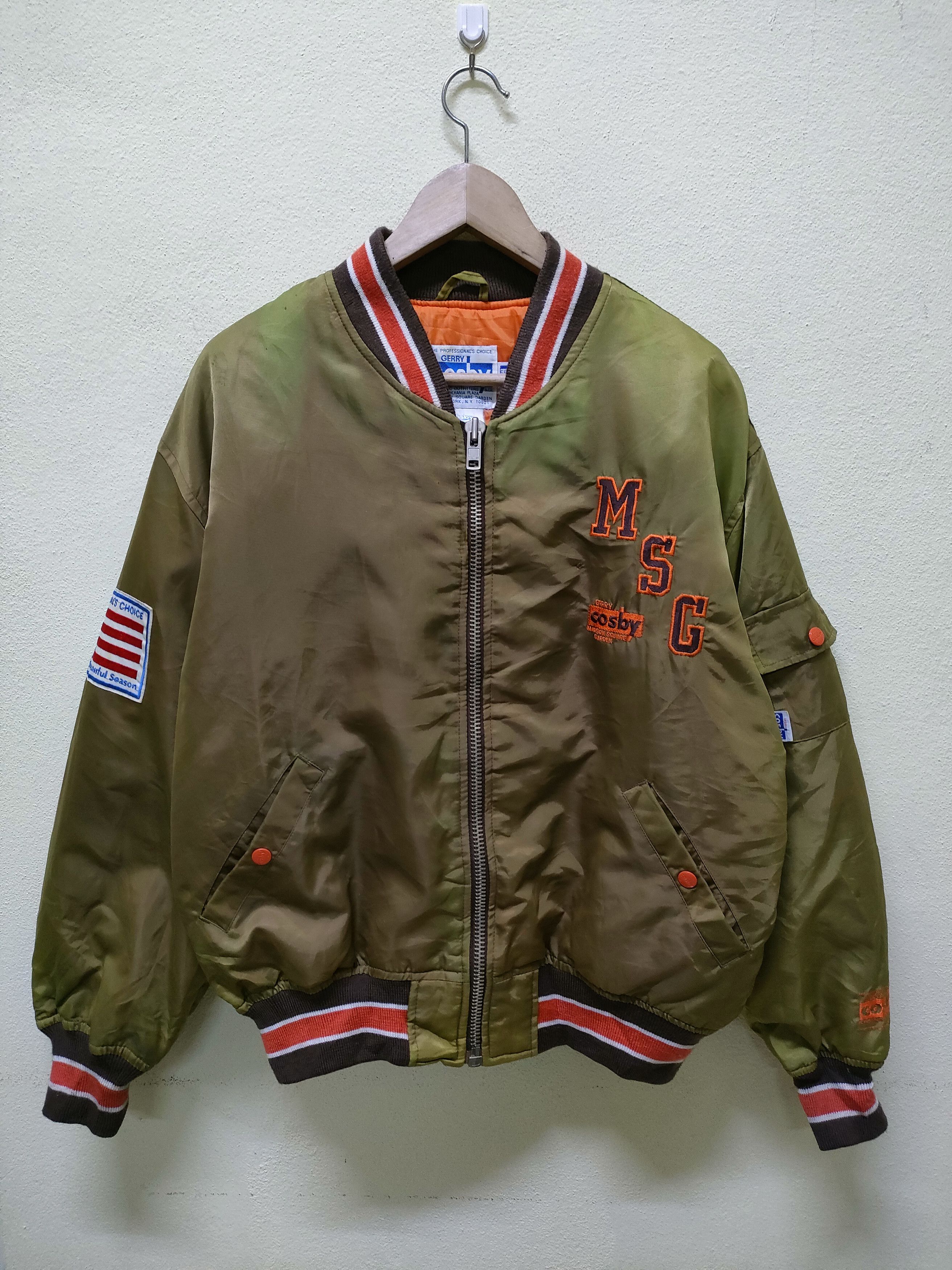 Vintage Vintage Cosby Reflection Spell Bomber Jacket Size US M / EU 48-50 / 2 - 2 Thumbnail