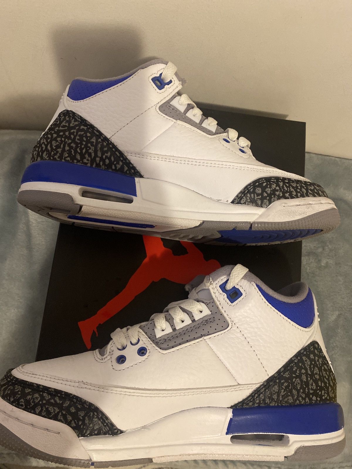 jordan 3 retro gs racer blue