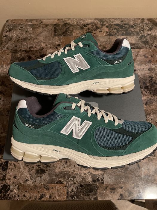 new balance 2002r suede pack forest green m2002rhb