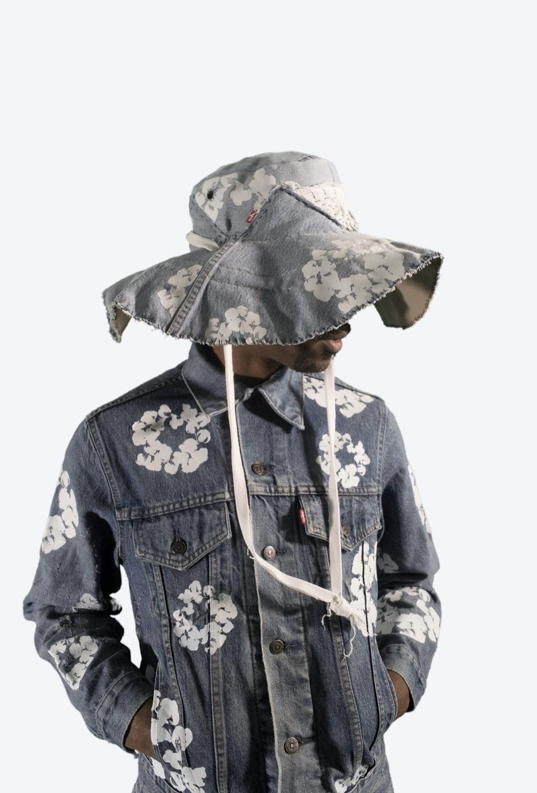 Levi's denim tears 🌾x levis plantation hat🔥🧢 | Grailed