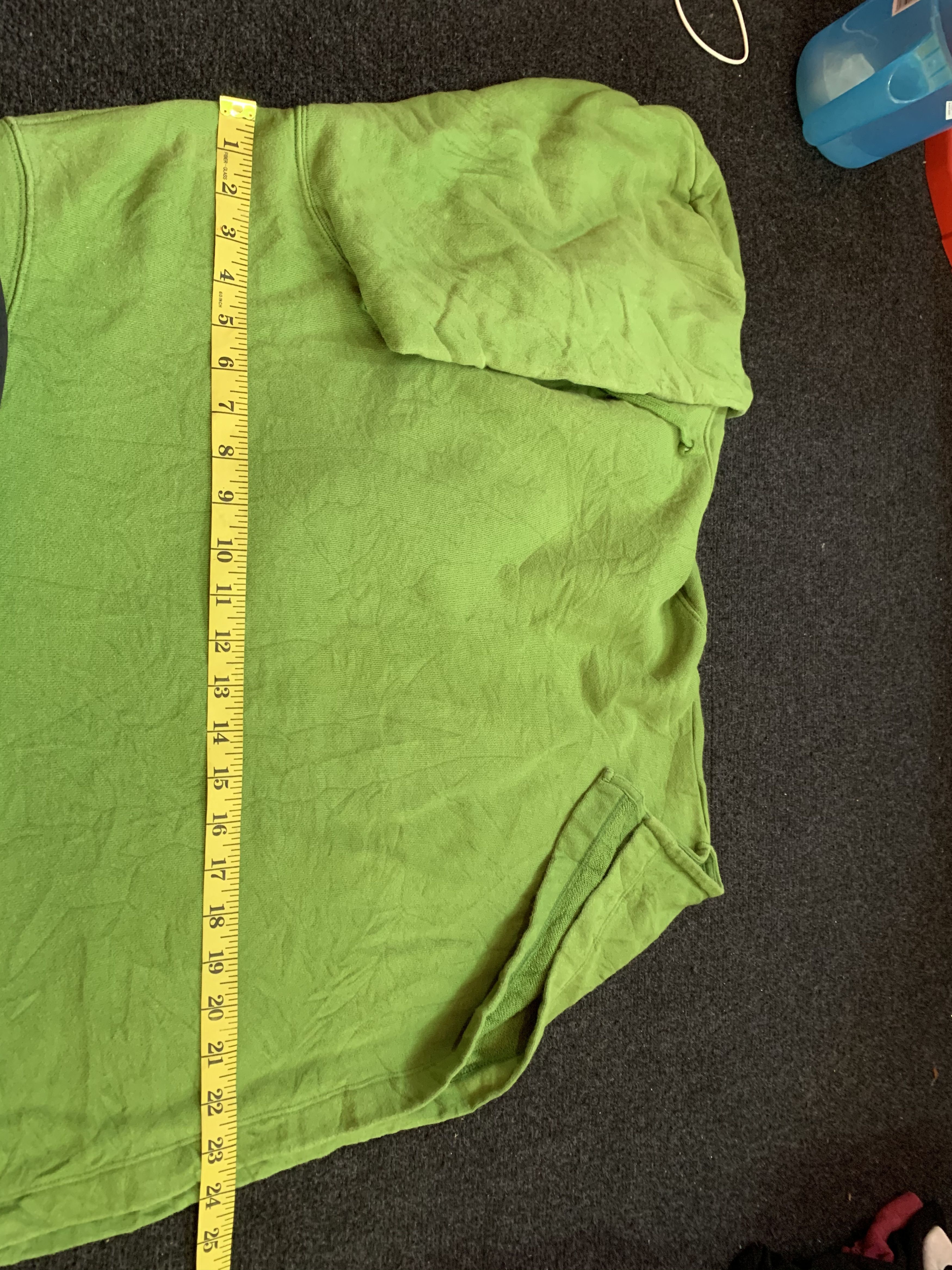 Japanese Brand 🔥Uniqlo U Lemaire Hoodie Green Pullover Size US M / EU 48-50 / 2 - 8 Thumbnail