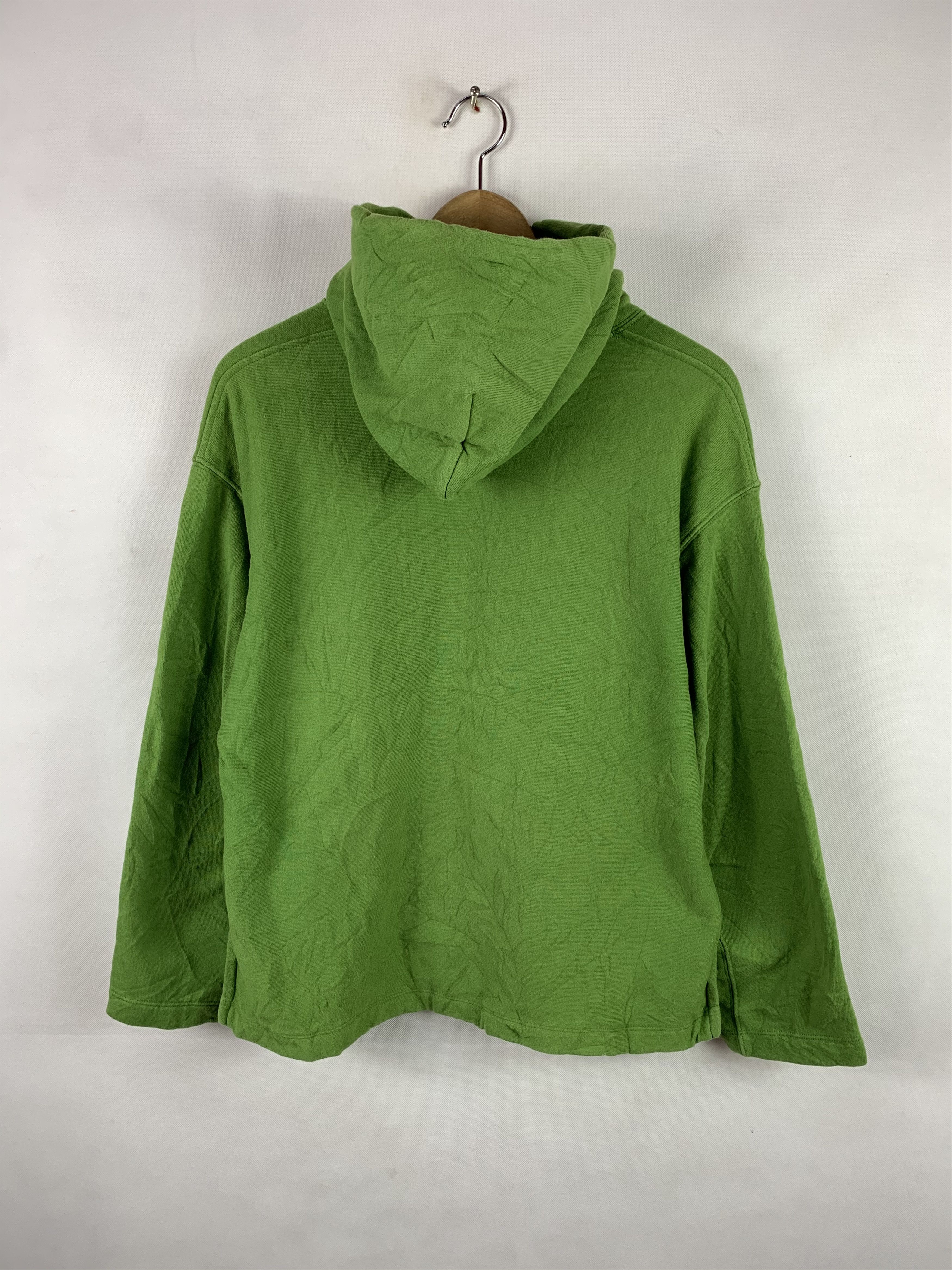 Japanese Brand 🔥Uniqlo U Lemaire Hoodie Green Pullover Size US M / EU 48-50 / 2 - 3 Thumbnail
