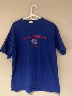 VTG 90s Chicago Cubs Jersey Short Sleeve Button Down 