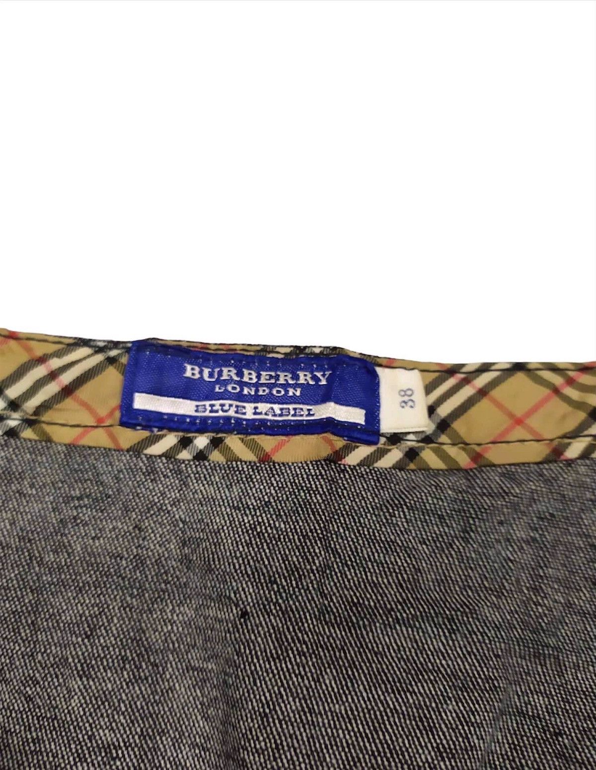 Burberry Burberry London Blue Label Lace Up Front Denim Skirt Size 26" / US 2 / IT 38 - 5 Thumbnail