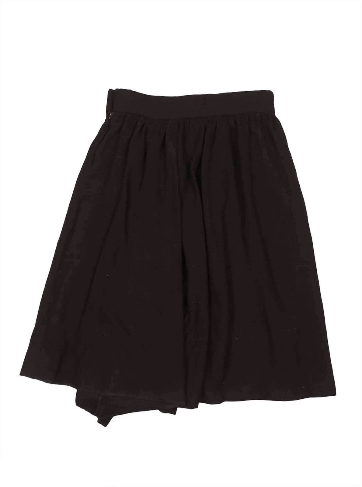 Comme des Garcons Comme Des Garçons Black Wool Skirt Size 31" - 9 Thumbnail