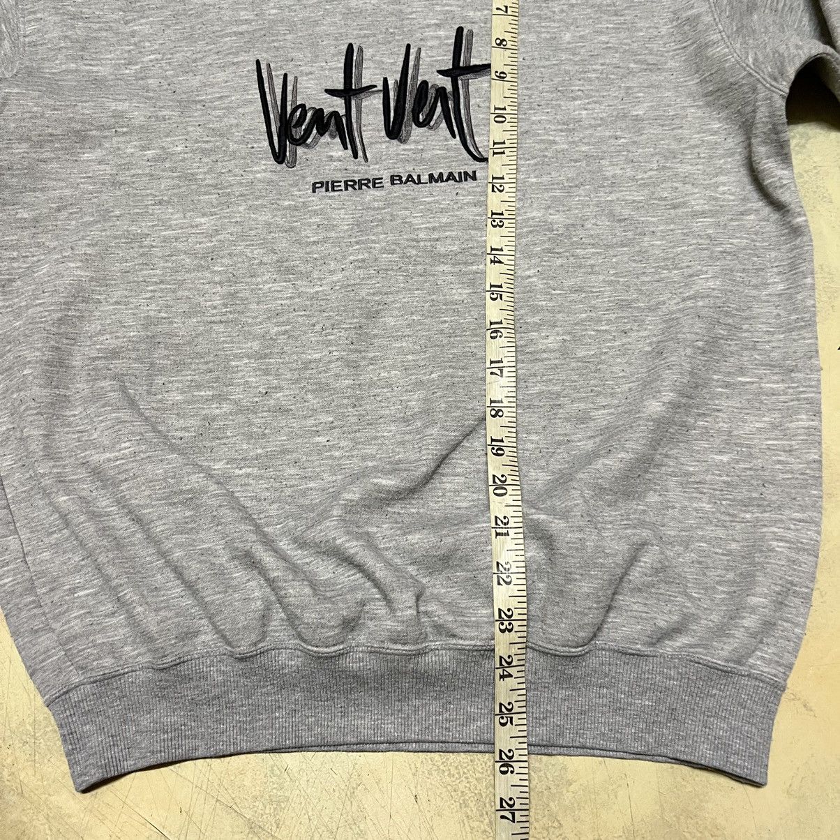 Pierre Balmain Vintage Pierre Balmain Big Logo Sweatshirt Size US M / EU 48-50 / 2 - 8 Thumbnail
