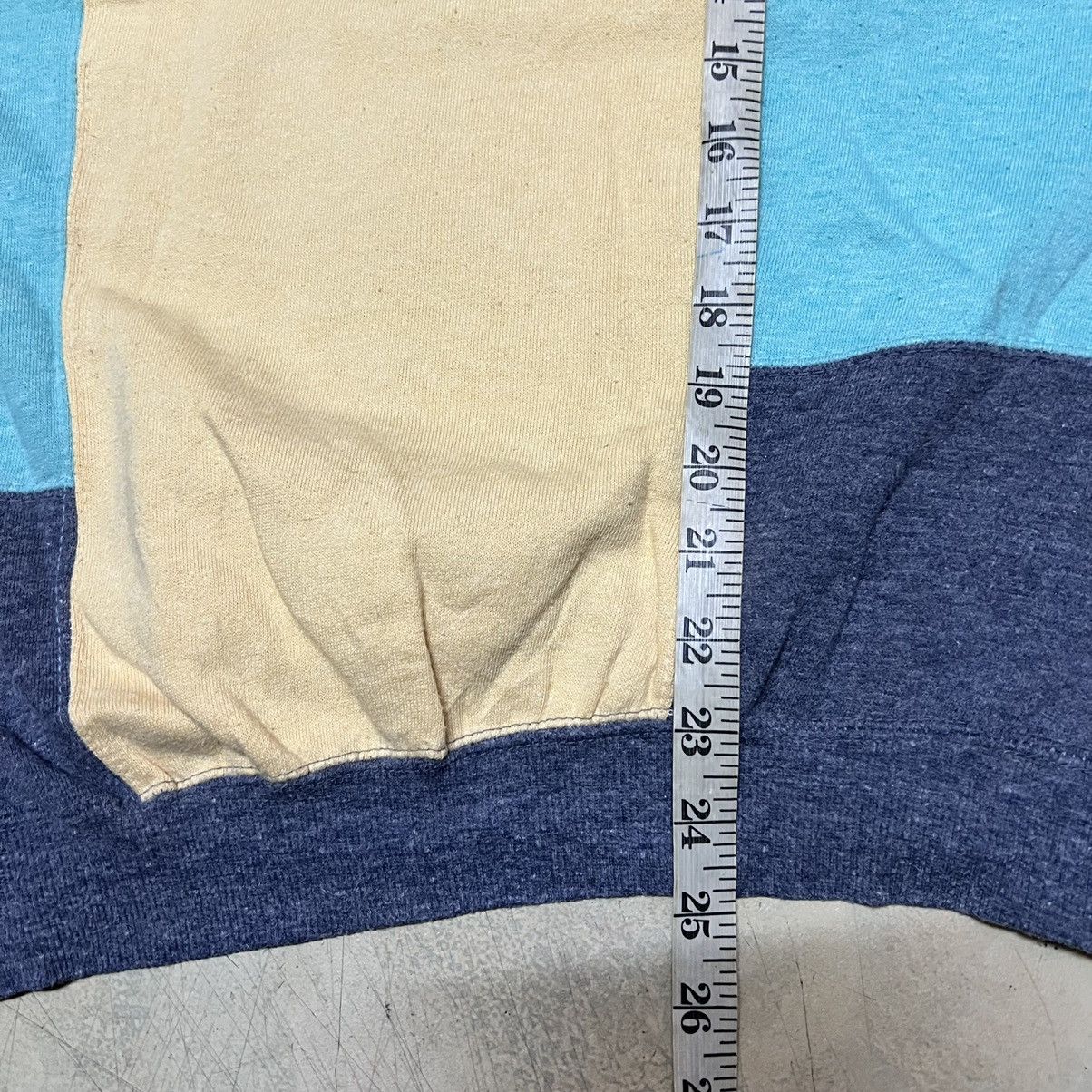 Japanese Brand × Vintage Vintage Takashimaya Colour Block Sweatshirt Size US L / EU 52-54 / 3 - 7 Thumbnail