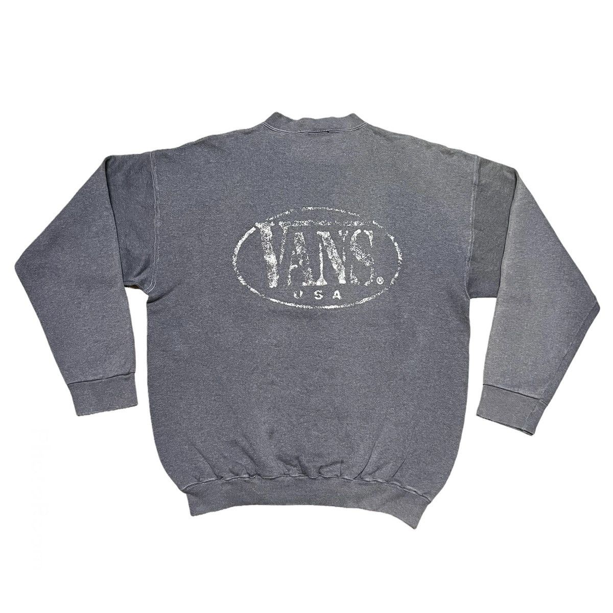 Vans Vintage Vans Big Logo Sweatshirt Size US L / EU 52-54 / 3 - 1 Thumbnail
