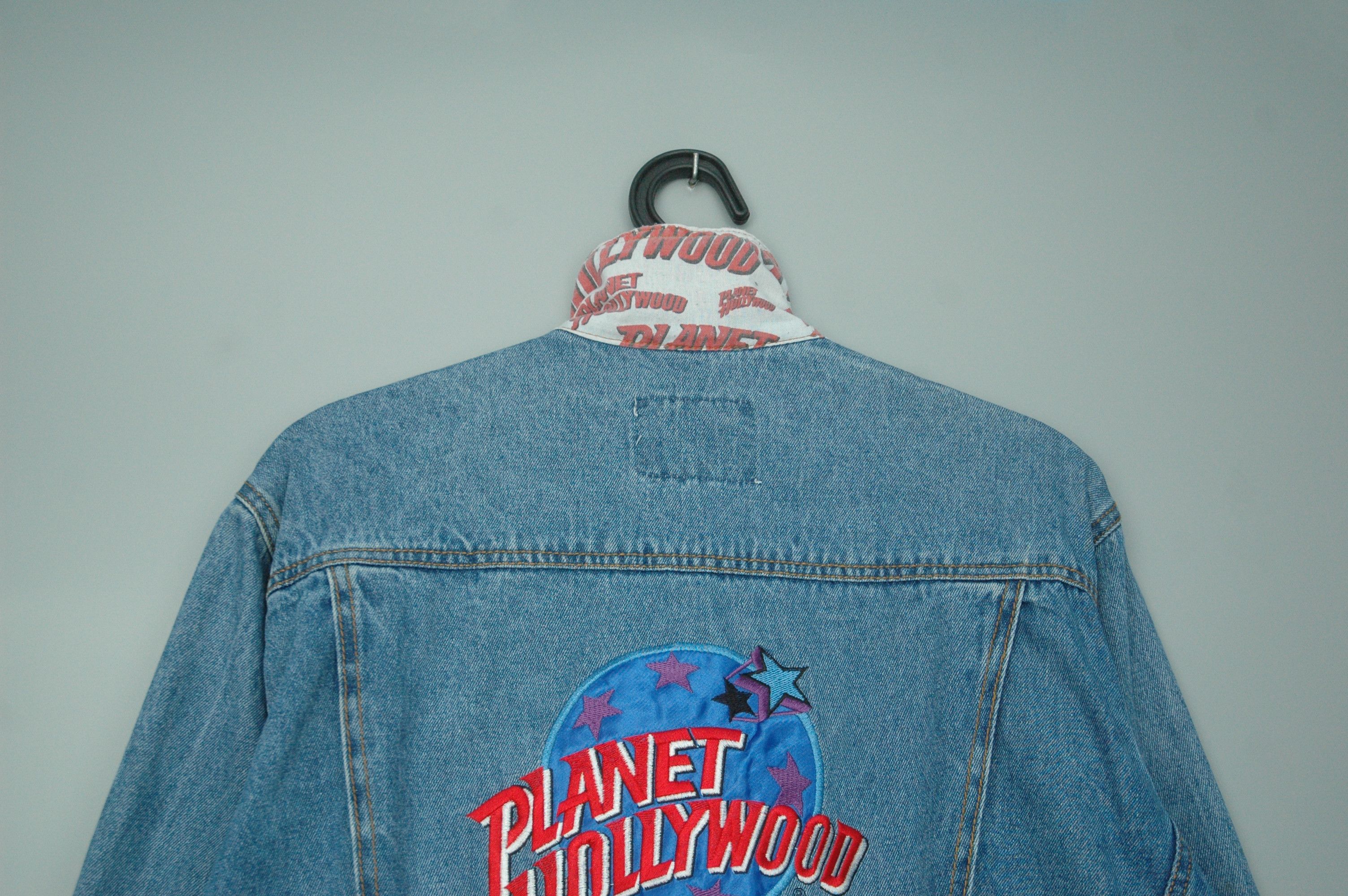 Planet Hollywood Vintage Planet Hollywood Denim Jacket Big Logo Wmn Size 12 Size XL / US 12-14 / IT 48-50 - 2 Thumbnail