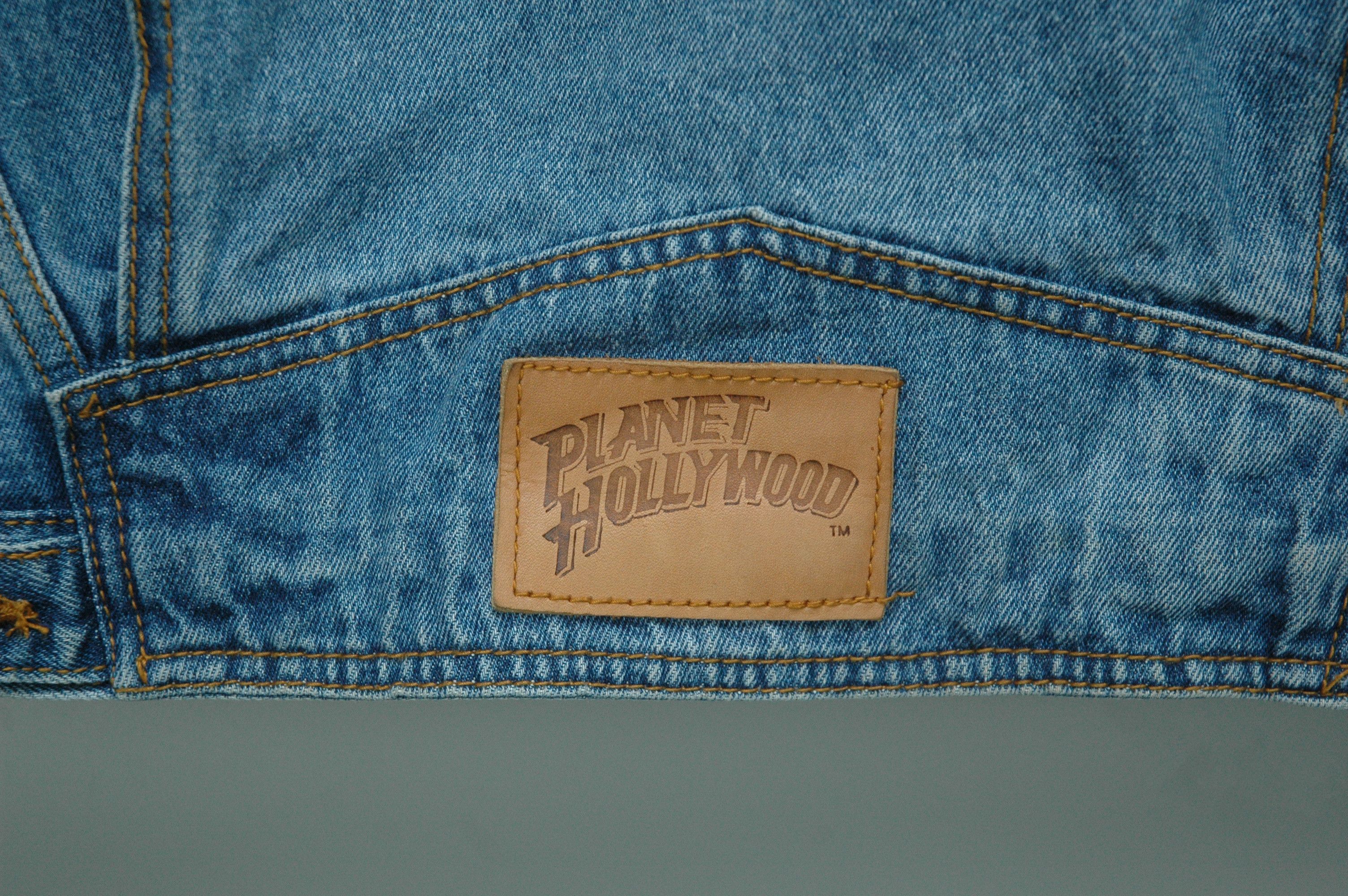 Planet Hollywood Vintage Planet Hollywood Denim Jacket Big Logo Wmn Size 12 Size XL / US 12-14 / IT 48-50 - 5 Thumbnail
