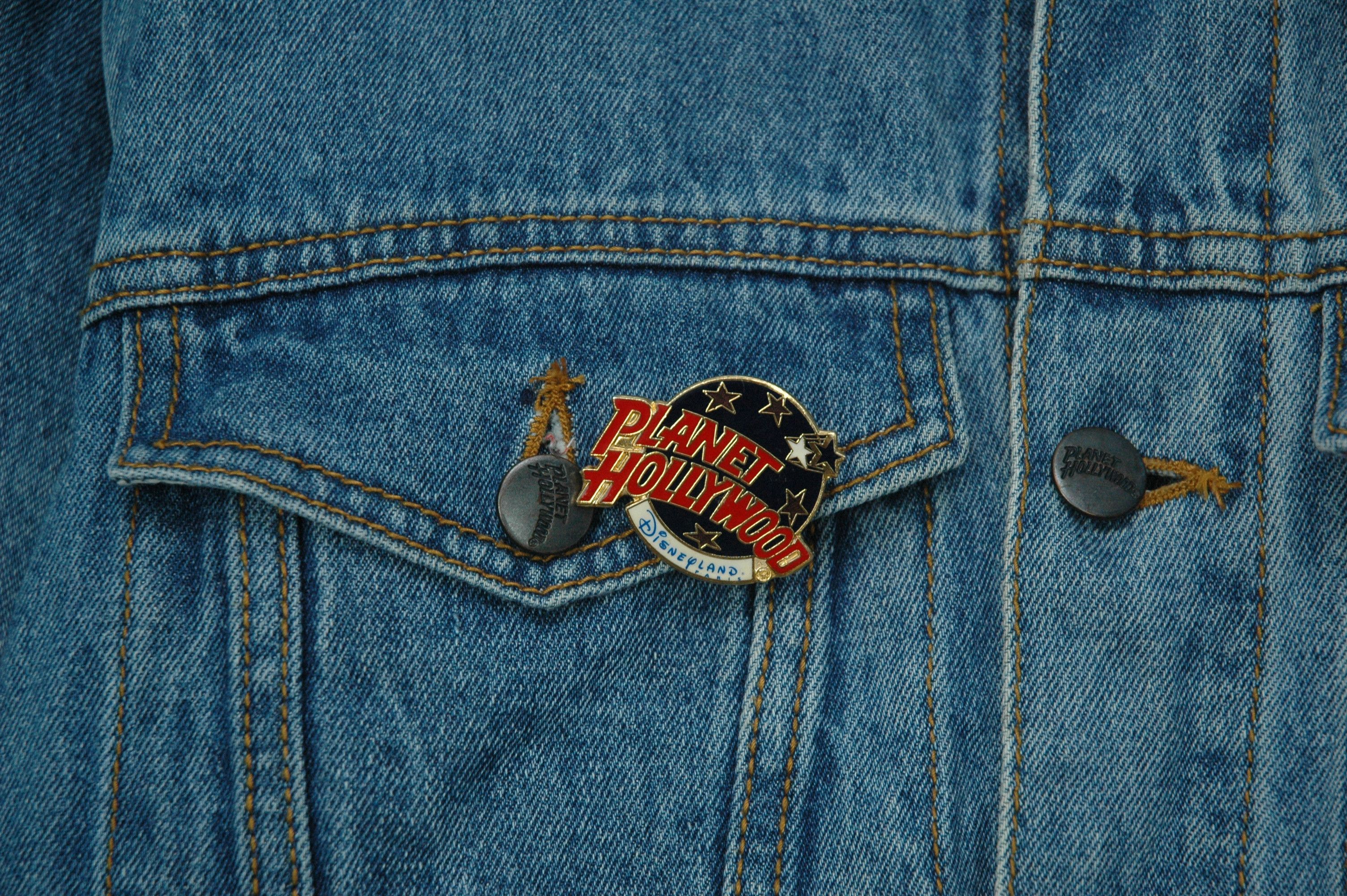 Planet Hollywood Vintage Planet Hollywood Denim Jacket Big Logo Wmn Size 12 Size XL / US 12-14 / IT 48-50 - 10 Thumbnail
