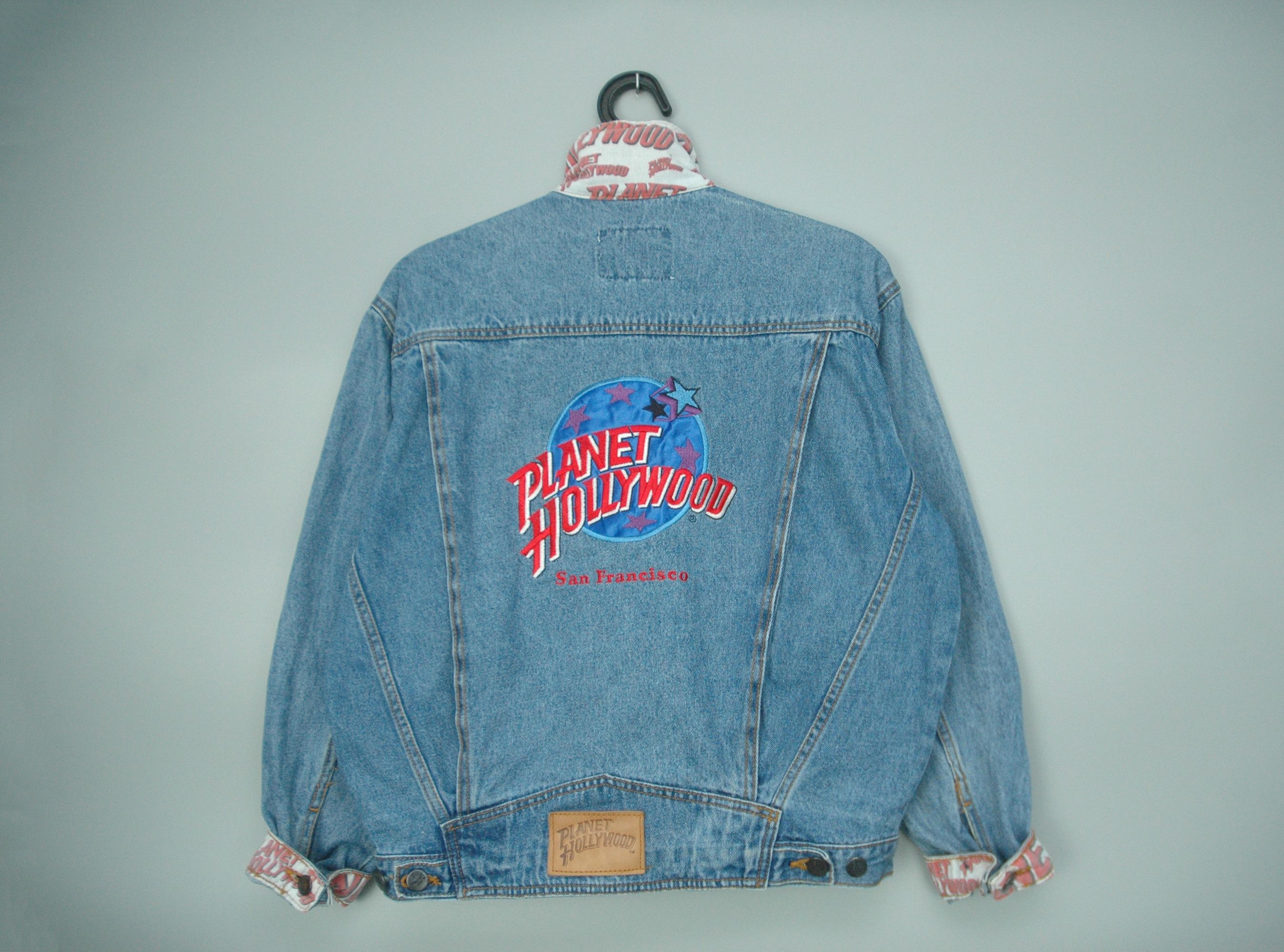Planet Hollywood Vintage Planet Hollywood Denim Jacket Big Logo Wmn Size 12 Size XL / US 12-14 / IT 48-50 - 1 Thumbnail