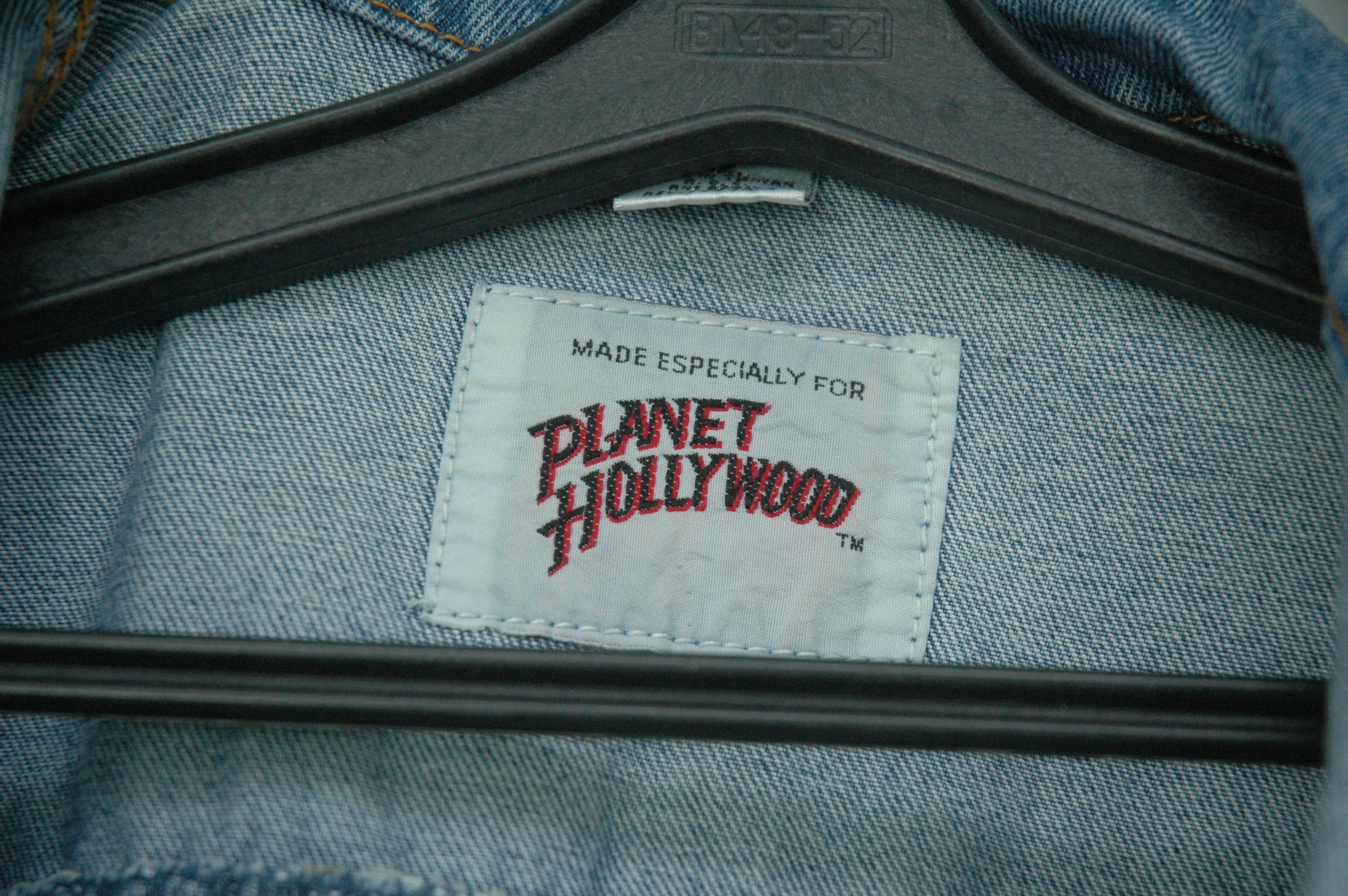 Planet Hollywood Vintage Planet Hollywood Denim Jacket Big Logo Wmn Size 12 Size XL / US 12-14 / IT 48-50 - 16 Thumbnail