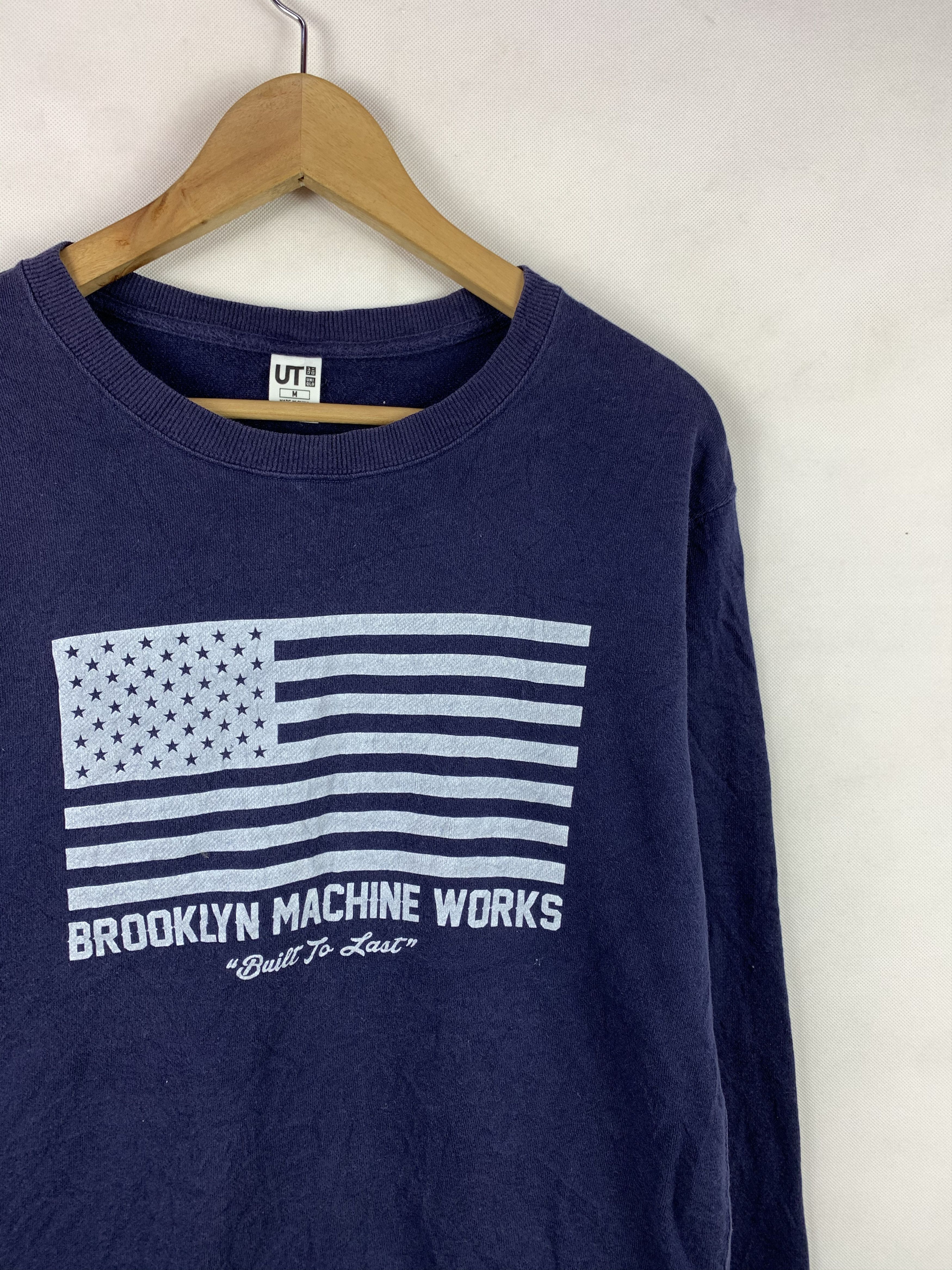 Japanese Brand 🔥Uniqlo Brooklyn Machine Works Sweatshirt Size US M / EU 48-50 / 2 - 2 Thumbnail