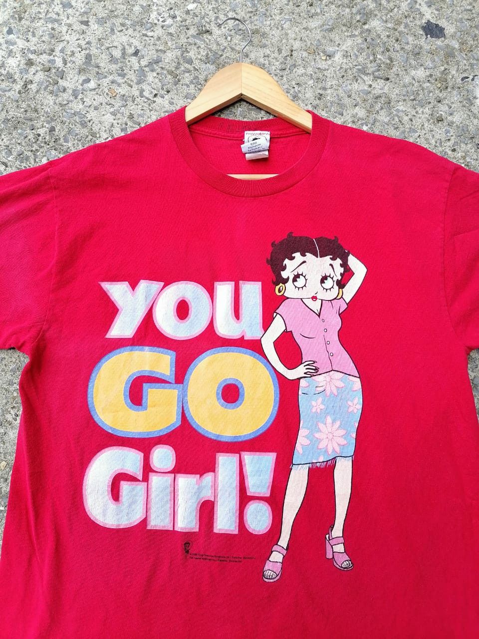 Cartoon Network × Vintage Vintage 2000 Betty Boop You Go Girl Tee Size US L / EU 52-54 / 3 - 3 Thumbnail