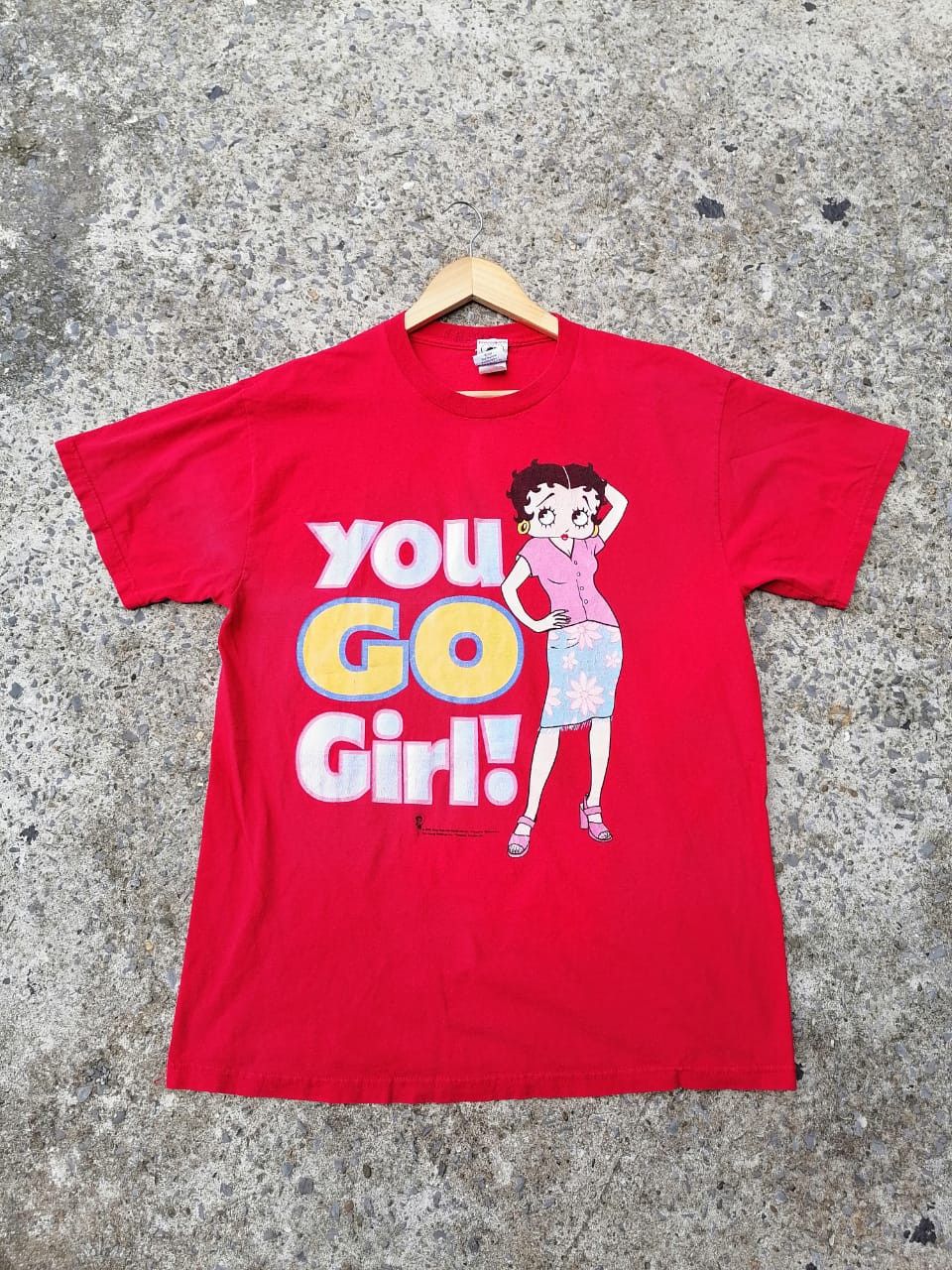 Cartoon Network × Vintage Vintage 2000 Betty Boop You Go Girl Tee Size US L / EU 52-54 / 3 - 1 Thumbnail