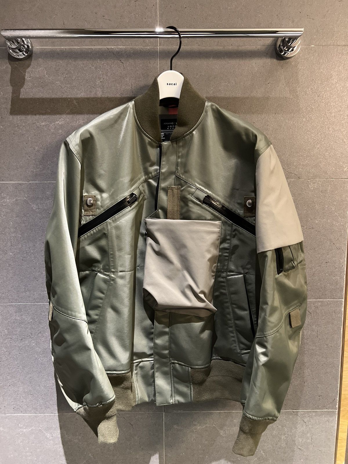 Acronym Sacai X Acronym Bomber Jacket Size 2 | Grailed