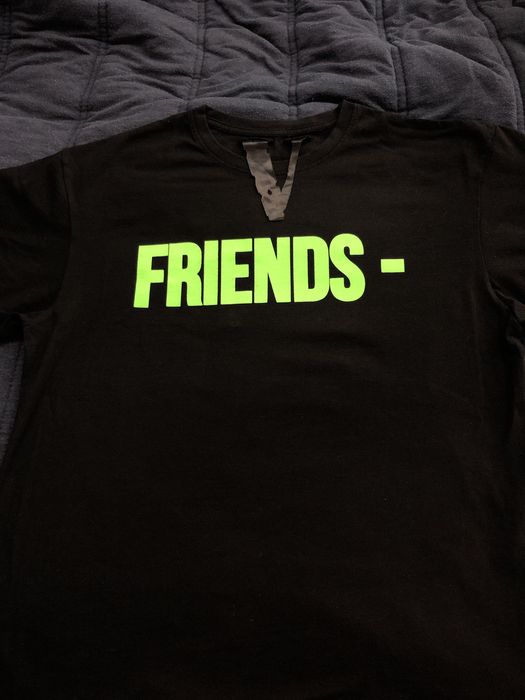 Green vlone friends clearance tee