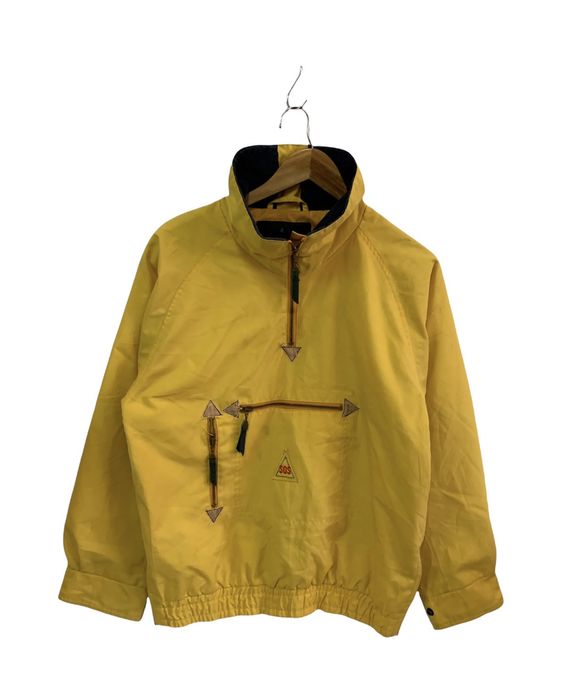 SOS Sportswear of Sweden Vintage 80's Unisex Lightweight Ski Jacket 1/4 Zip  Pullover Lemon Yellow -  Canada