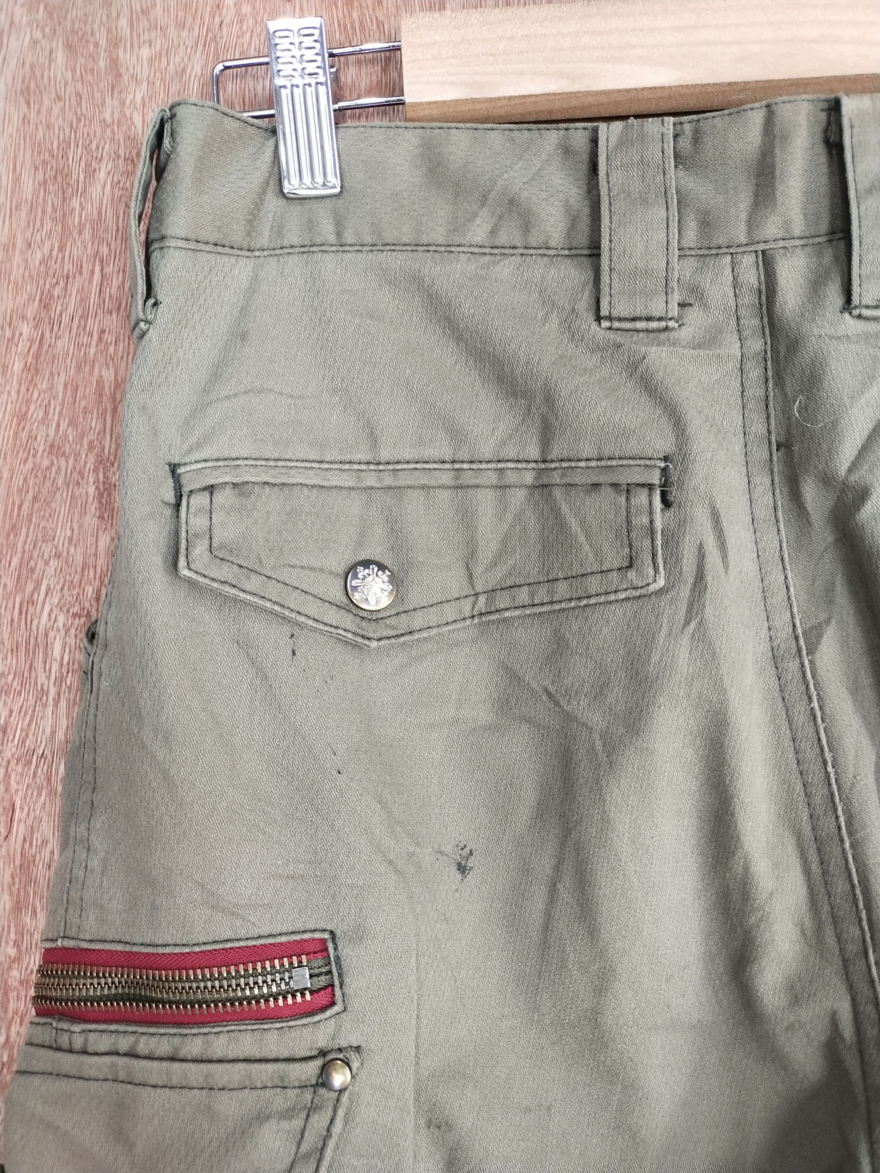 Japanese Brand Jawin brown utility multipocket cargo pants #S055 Size US 30 / EU 46 - 12 Thumbnail