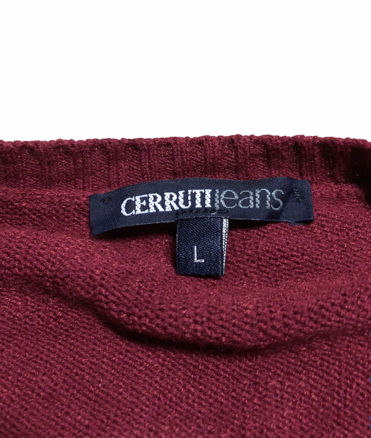 Cerruti 1881 CERRUTI JEANS KNITTED TANK TOP SLEEVELESS JUMPER Size US L / EU 52-54 / 3 - 7 Thumbnail