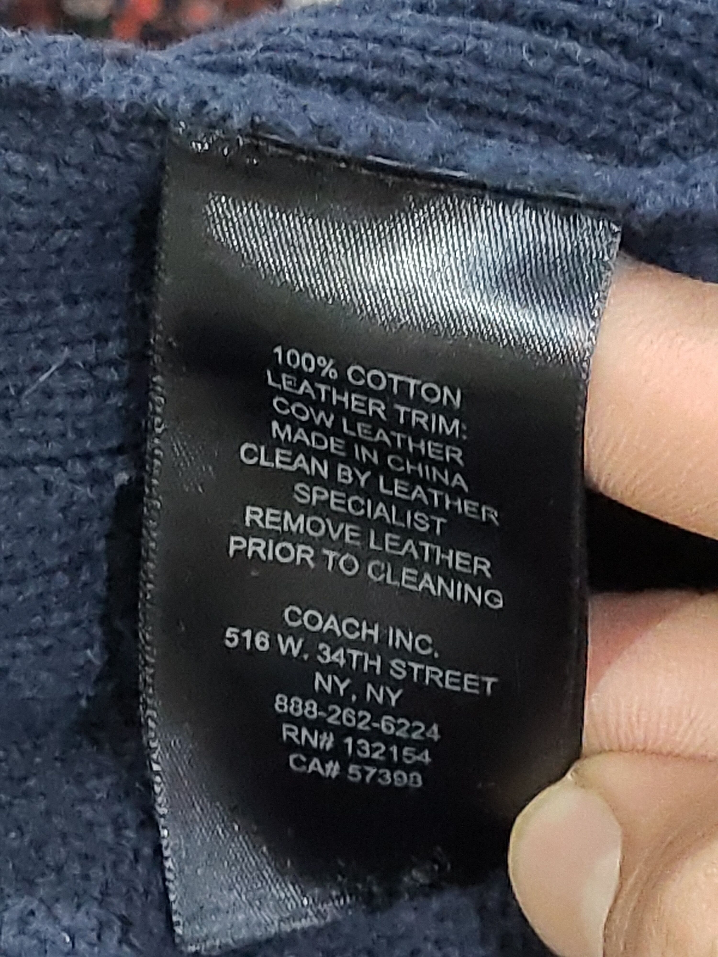 Coach Coach sweatshirt hoodie zipper navy blue spellbound logo Size US S / EU 44-46 / 1 - 10 Thumbnail