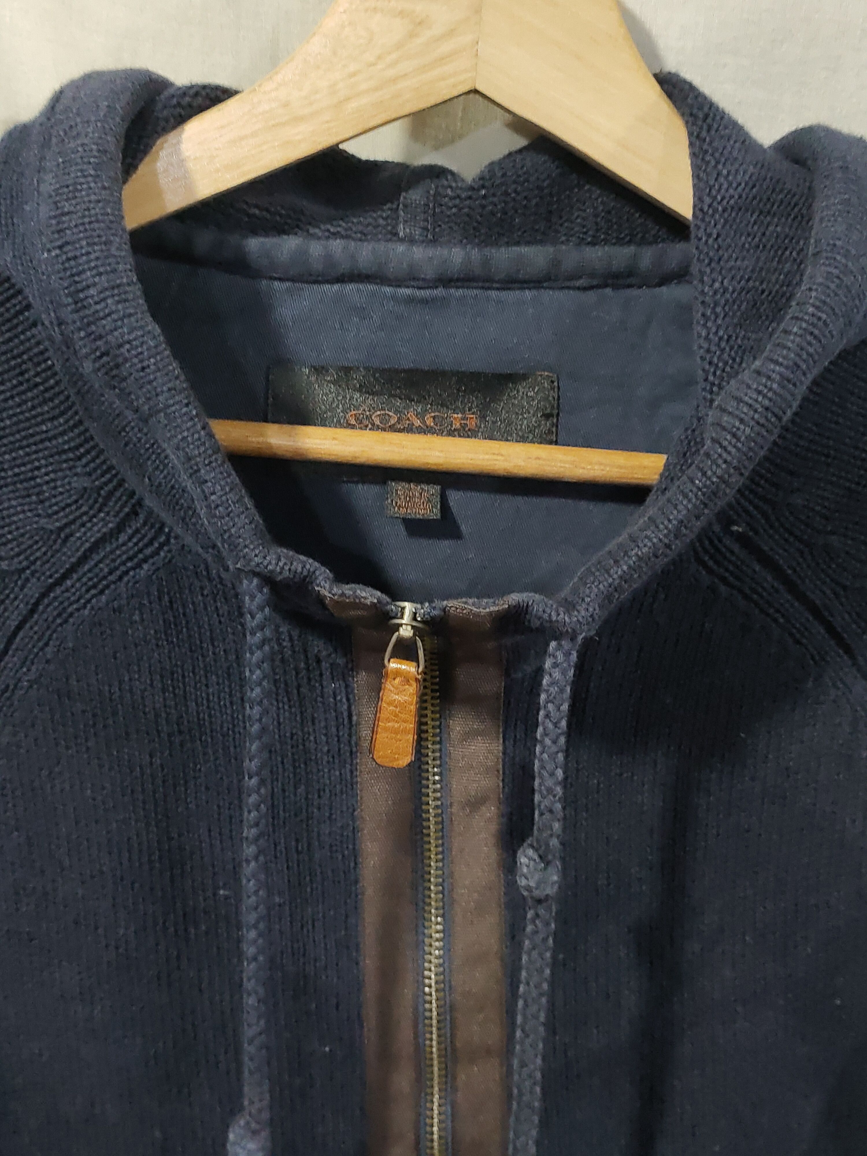 Coach Coach sweatshirt hoodie zipper navy blue spellbound logo Size US S / EU 44-46 / 1 - 14 Thumbnail