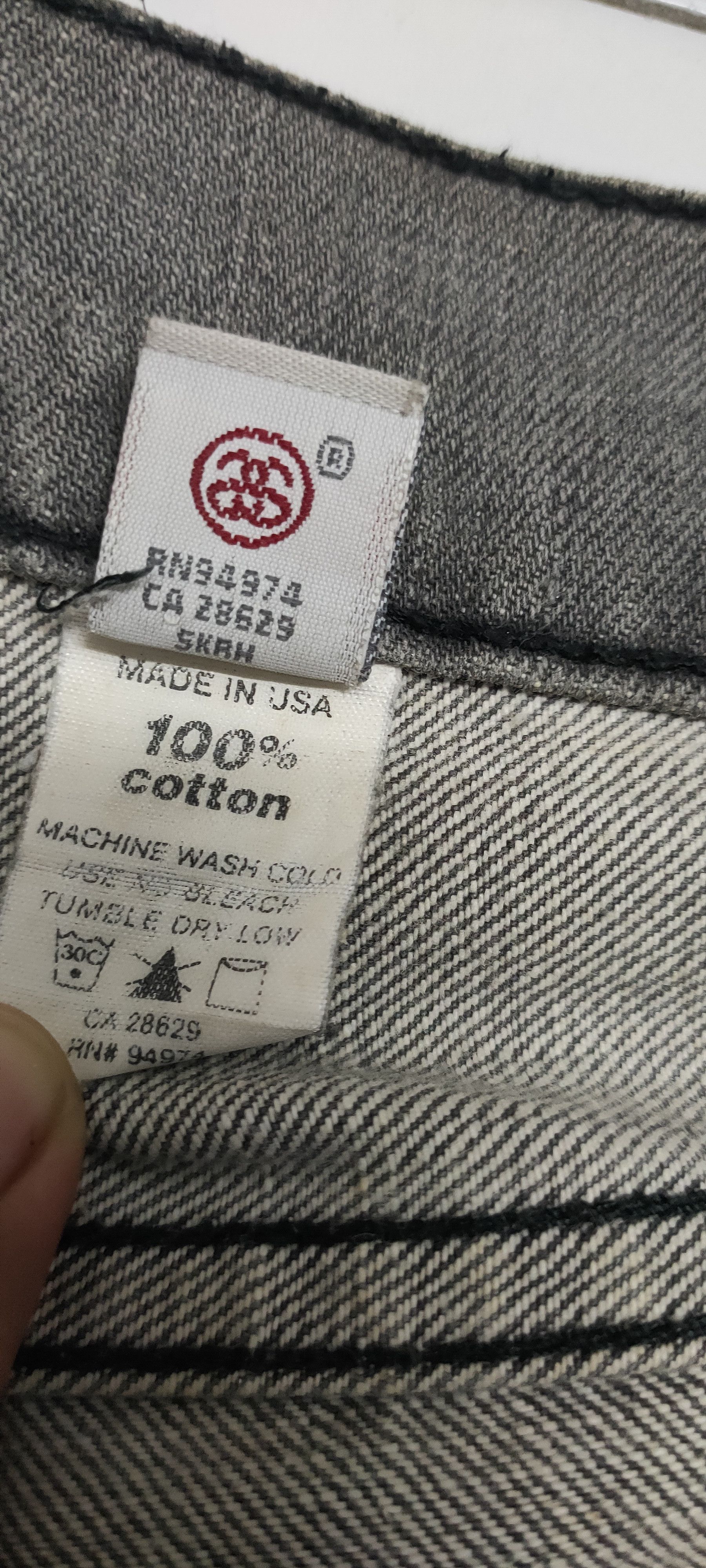 Stussy Jeans stussy x USA vintage x 90 's Size US 30 / EU 46 - 6 Thumbnail