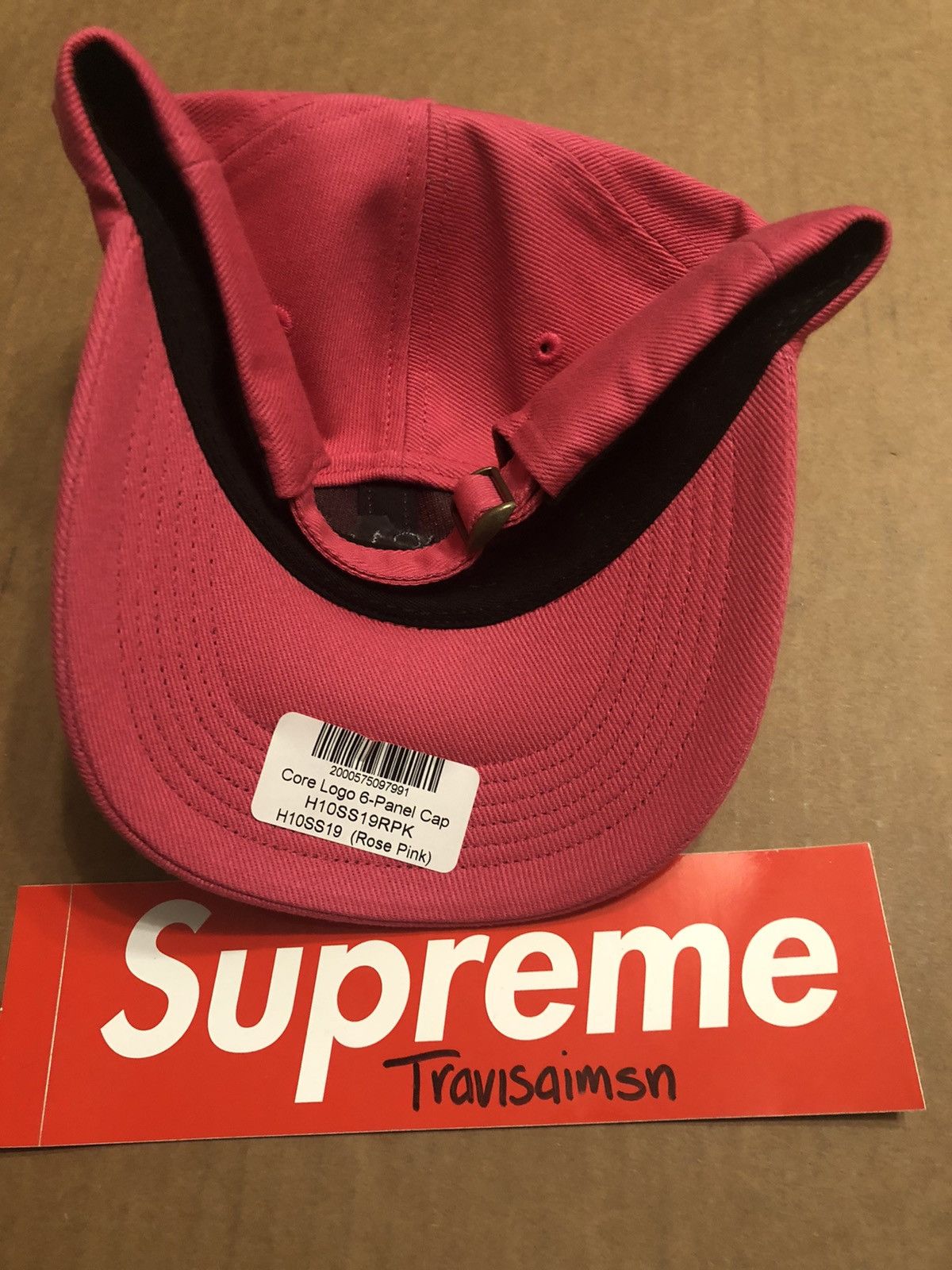 Noah Noah core logo 6-panel rose pink Size ONE SIZE - 2 Thumbnail