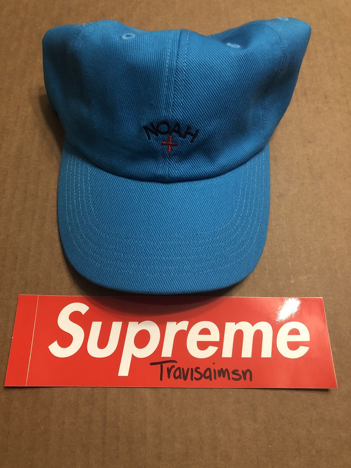 Noah Noah core logo 6-panel cap turquoise Size ONE SIZE - 1 Thumbnail