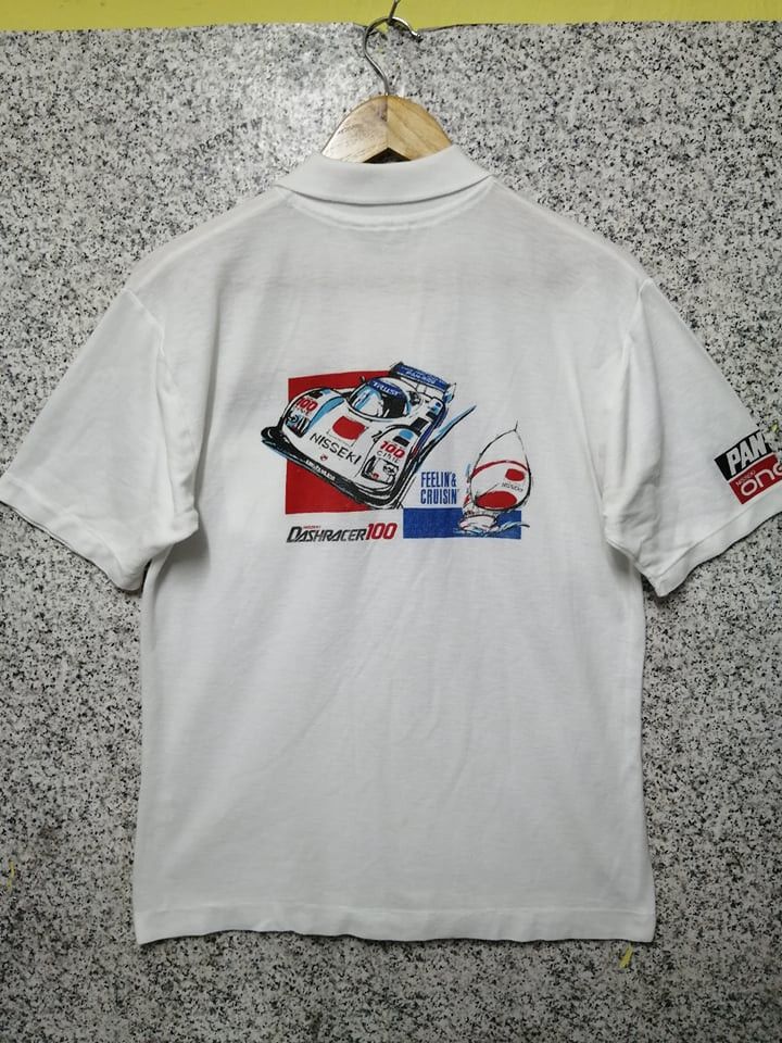 Japanese Brand × Vintage Vintage Nisseki Dashracer 100 Racing Team Very Rare Size US M / EU 48-50 / 2 - 1 Thumbnail